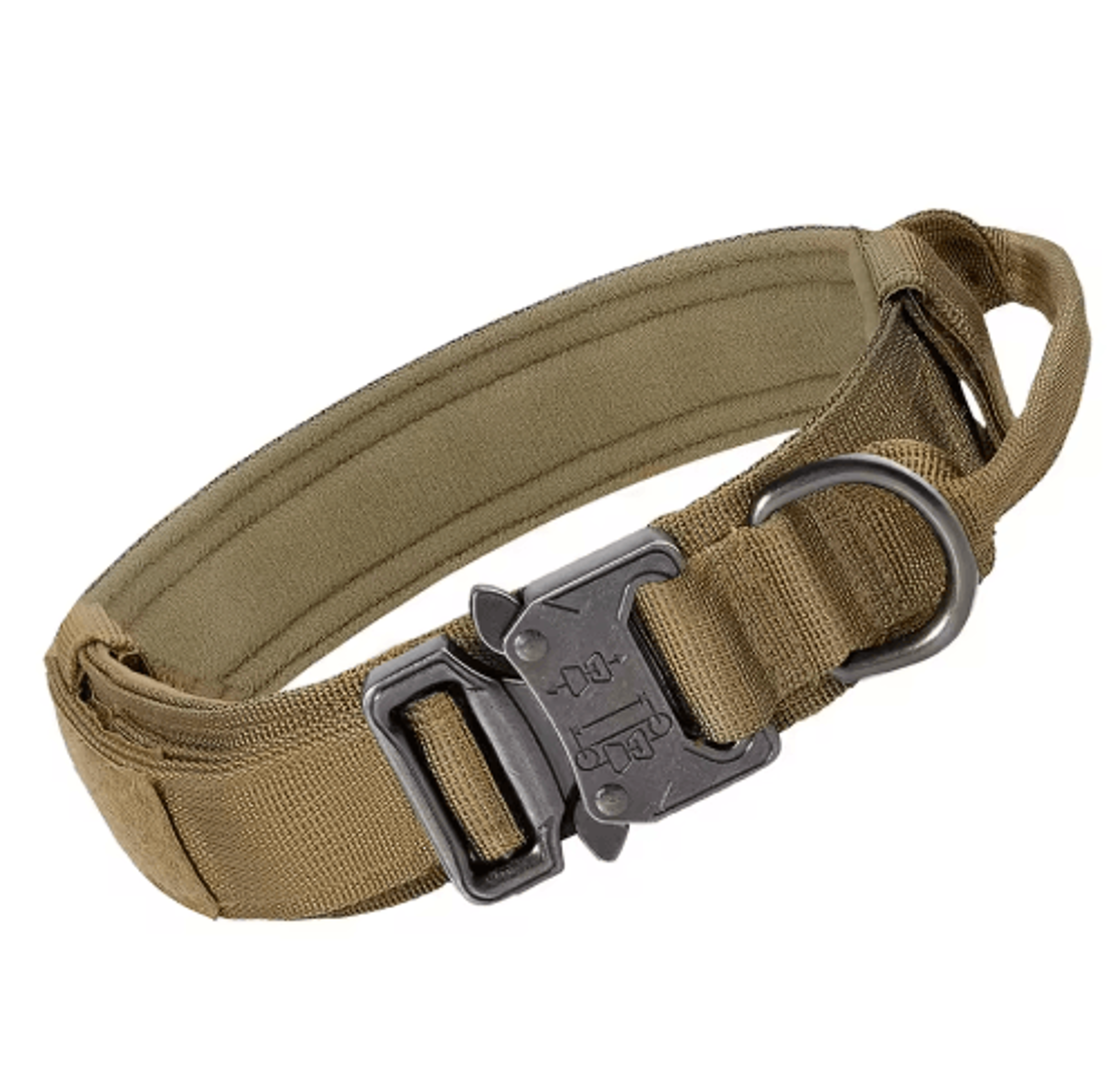 HeavyDuty Tactical Dog Collar With Handle For Training  Walking 3