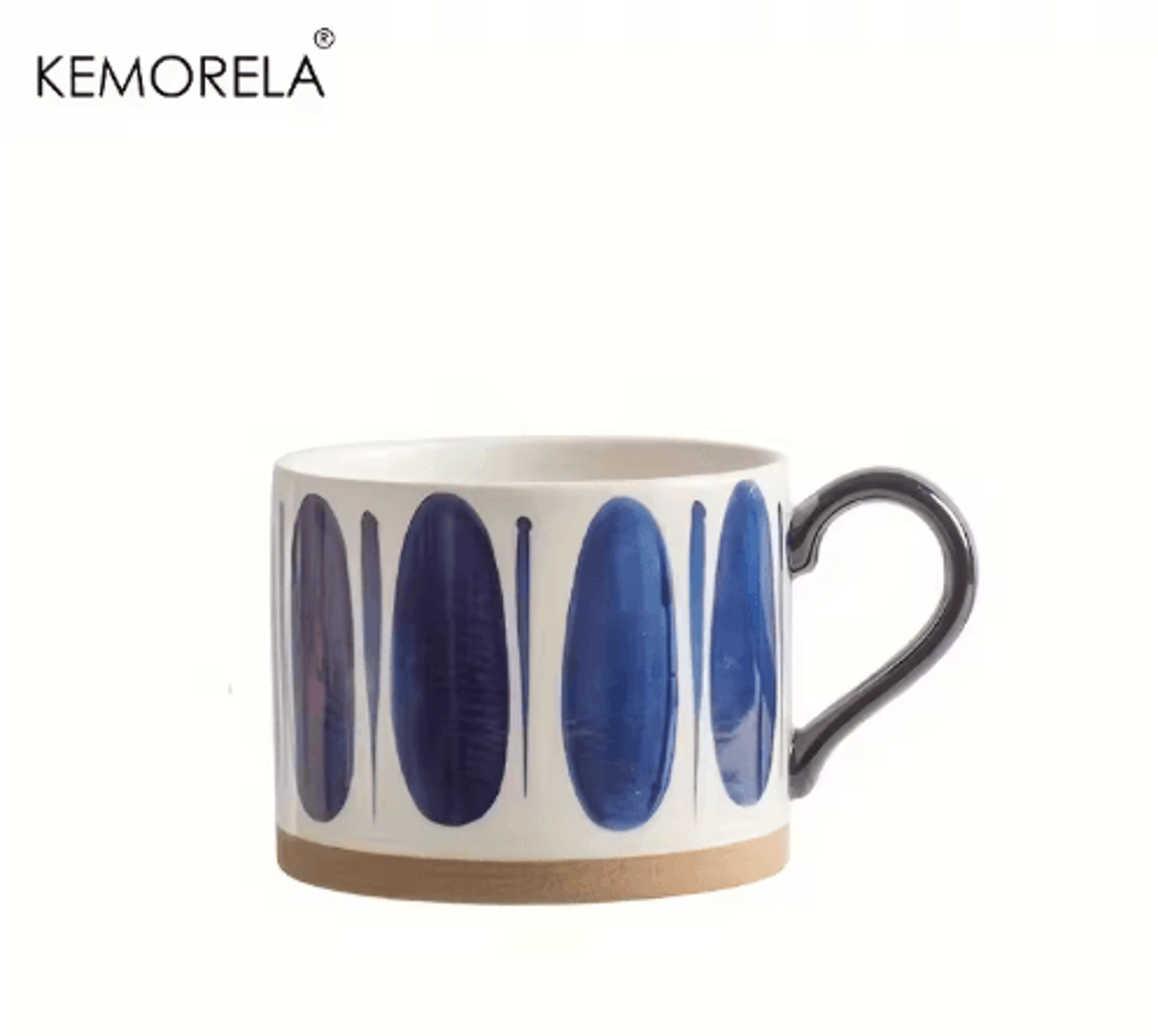 KEMORELA Japanese Ceramic Cup For Coffee Milk  Breakfast Drinks 2
