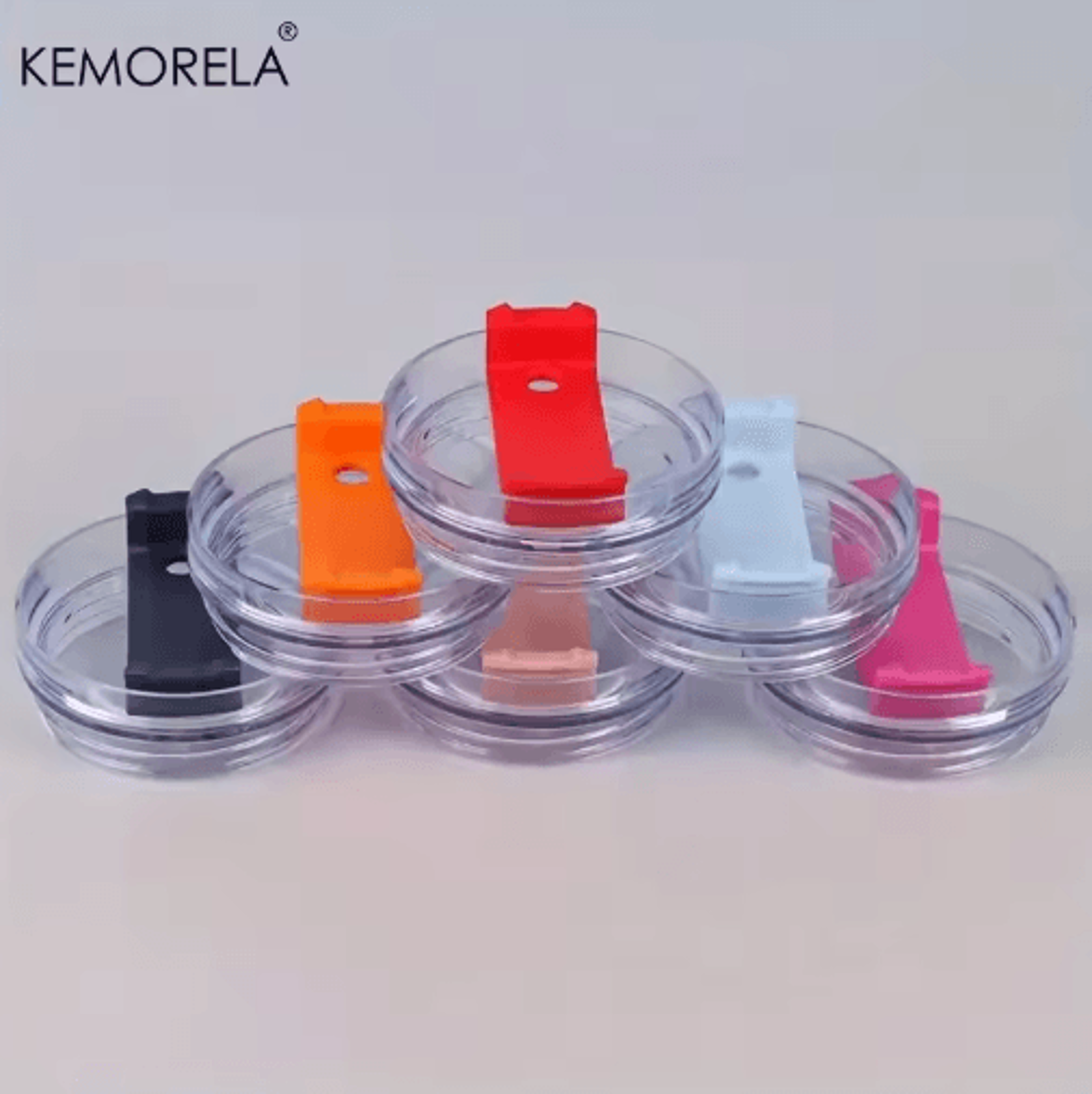 360 Rotating Tumbler Lid SpillProof SplashResistant Replacement Cover 9
