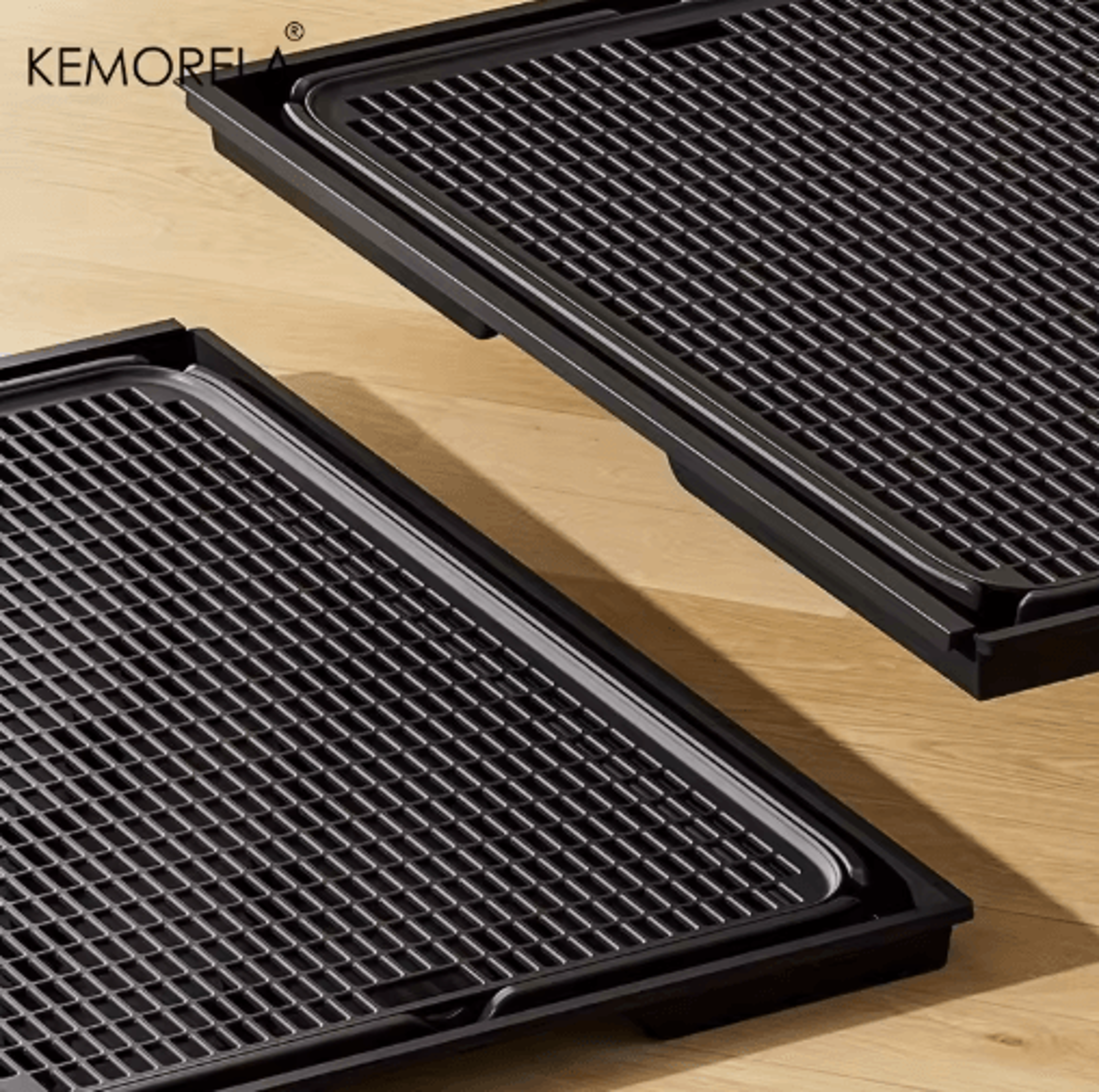 KEMORELA 2 In 1 Dog Potty Tray And Cat Litter Mat Non Slip Waterproof Paw Friendly Design 5