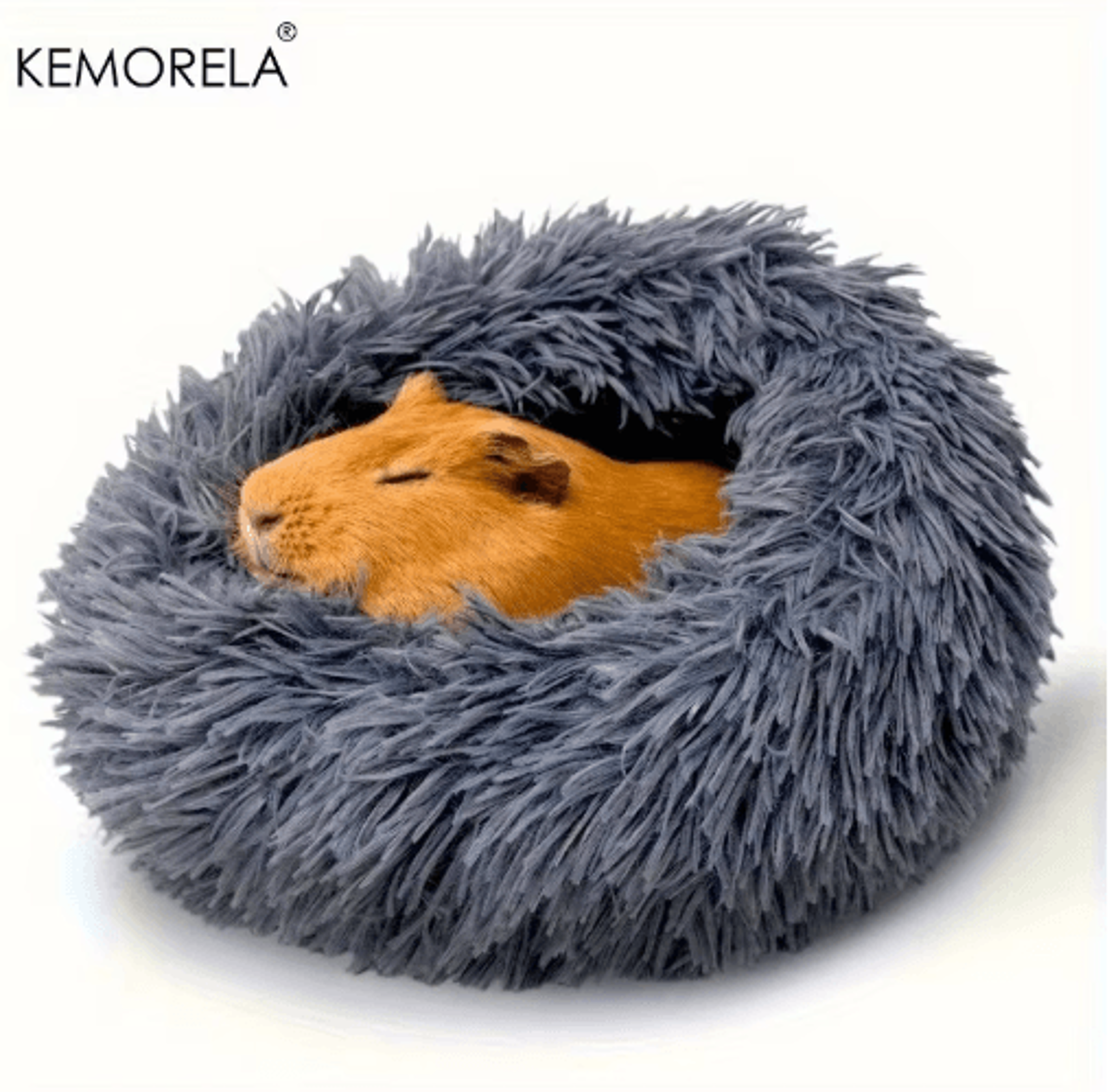 Ultra Soft Plush Small Pet Nest Cozy Warm Hamster Sleeping Bed With Non Slip Base 9