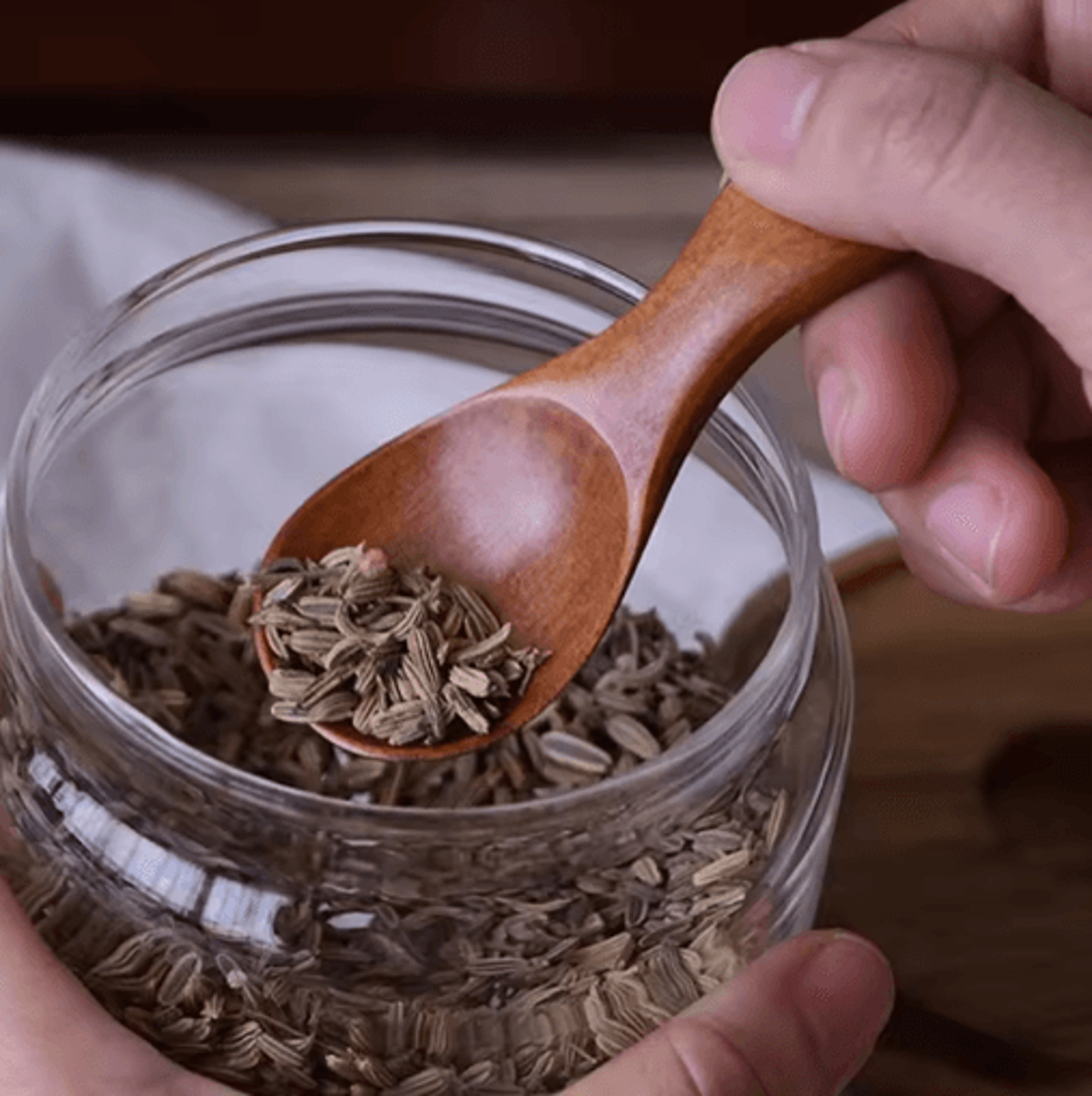 Mini Wooden Spice  Coffee Spoons Set 4Piece Short Handle 6