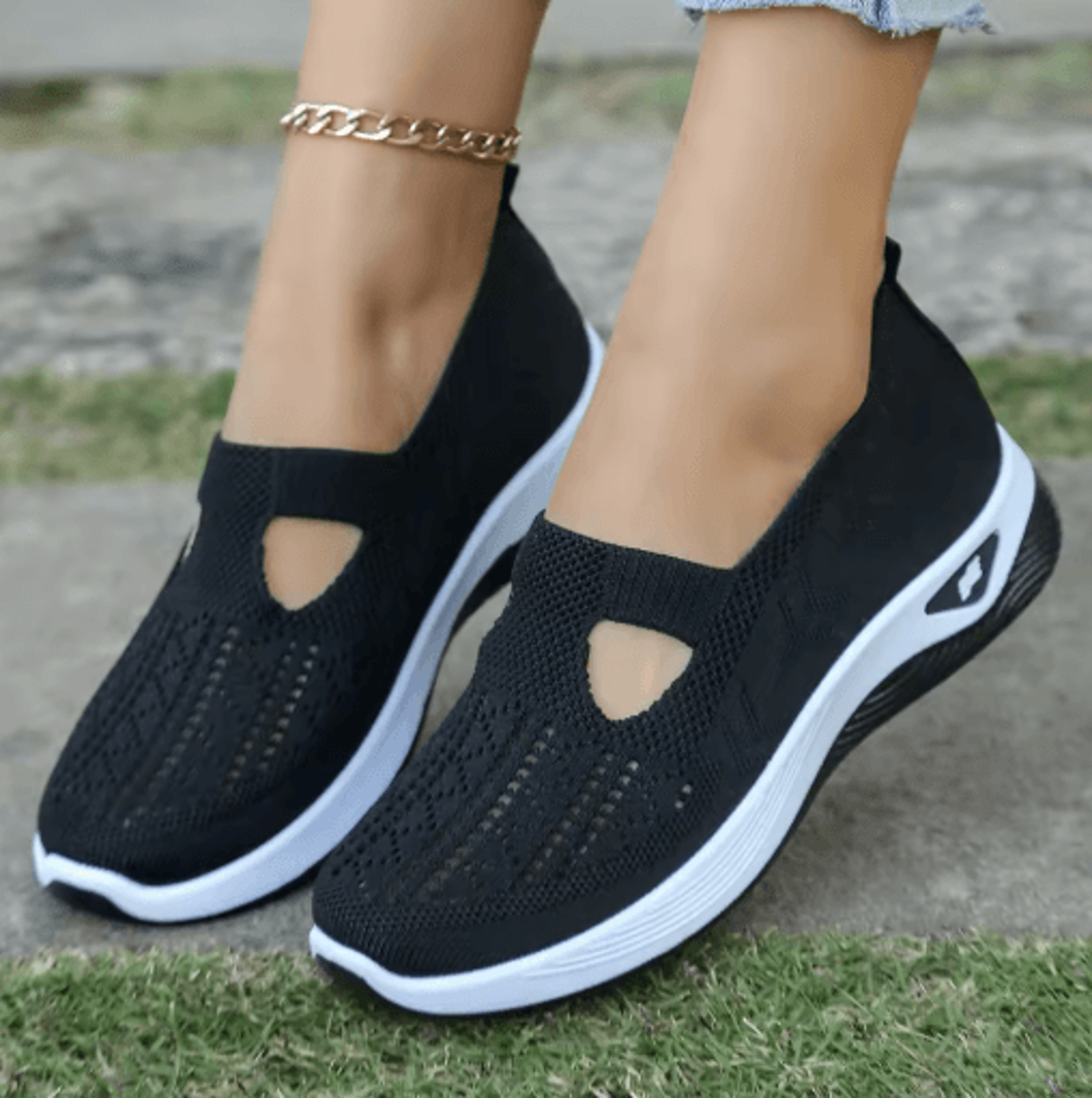 Womens Casual Lightweight Flat Sneakers For Summer And All Seasons 10