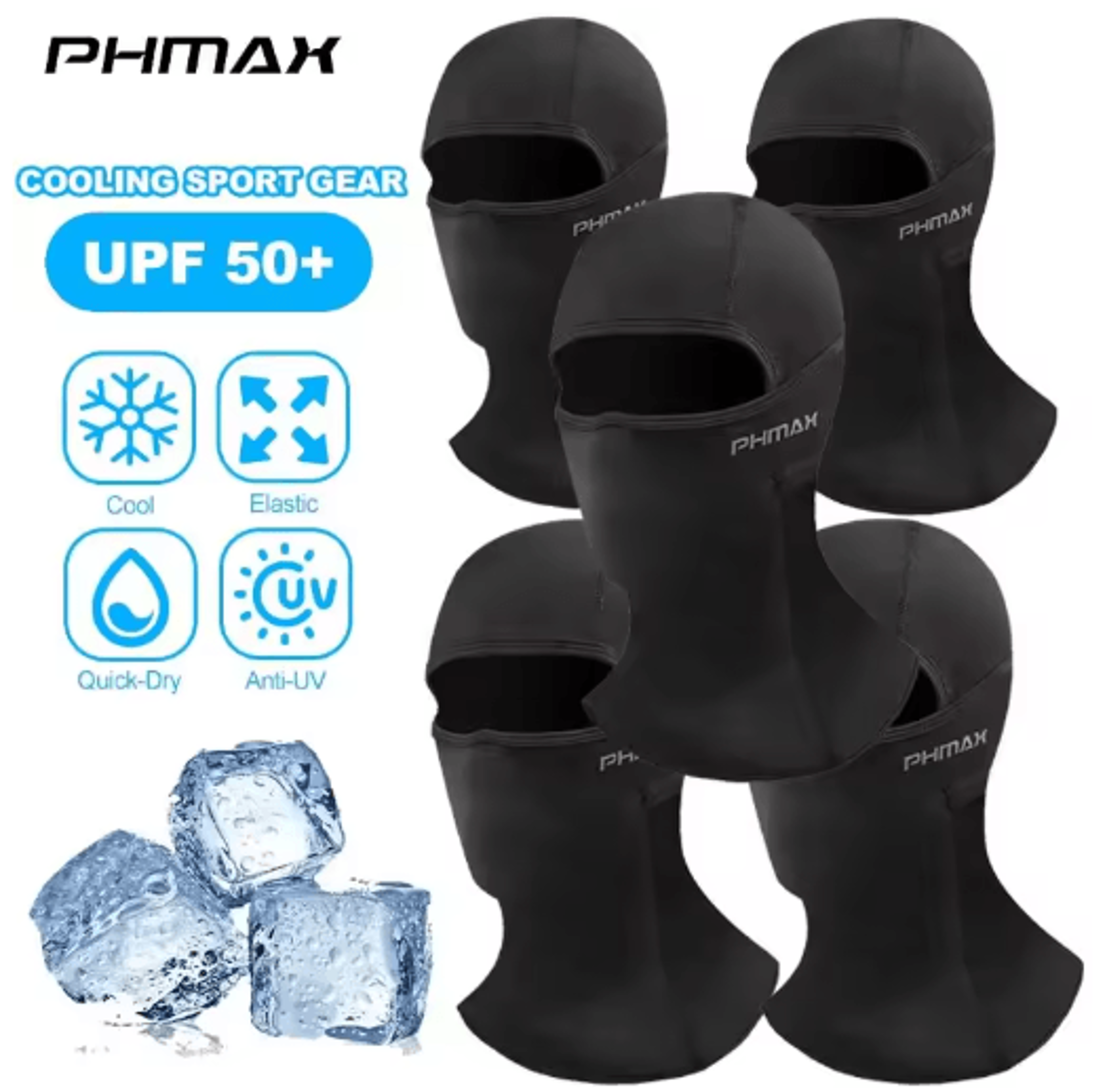 PHMAX Windproof Motorcycle Balaclava Mask For AllWeather Riding 10