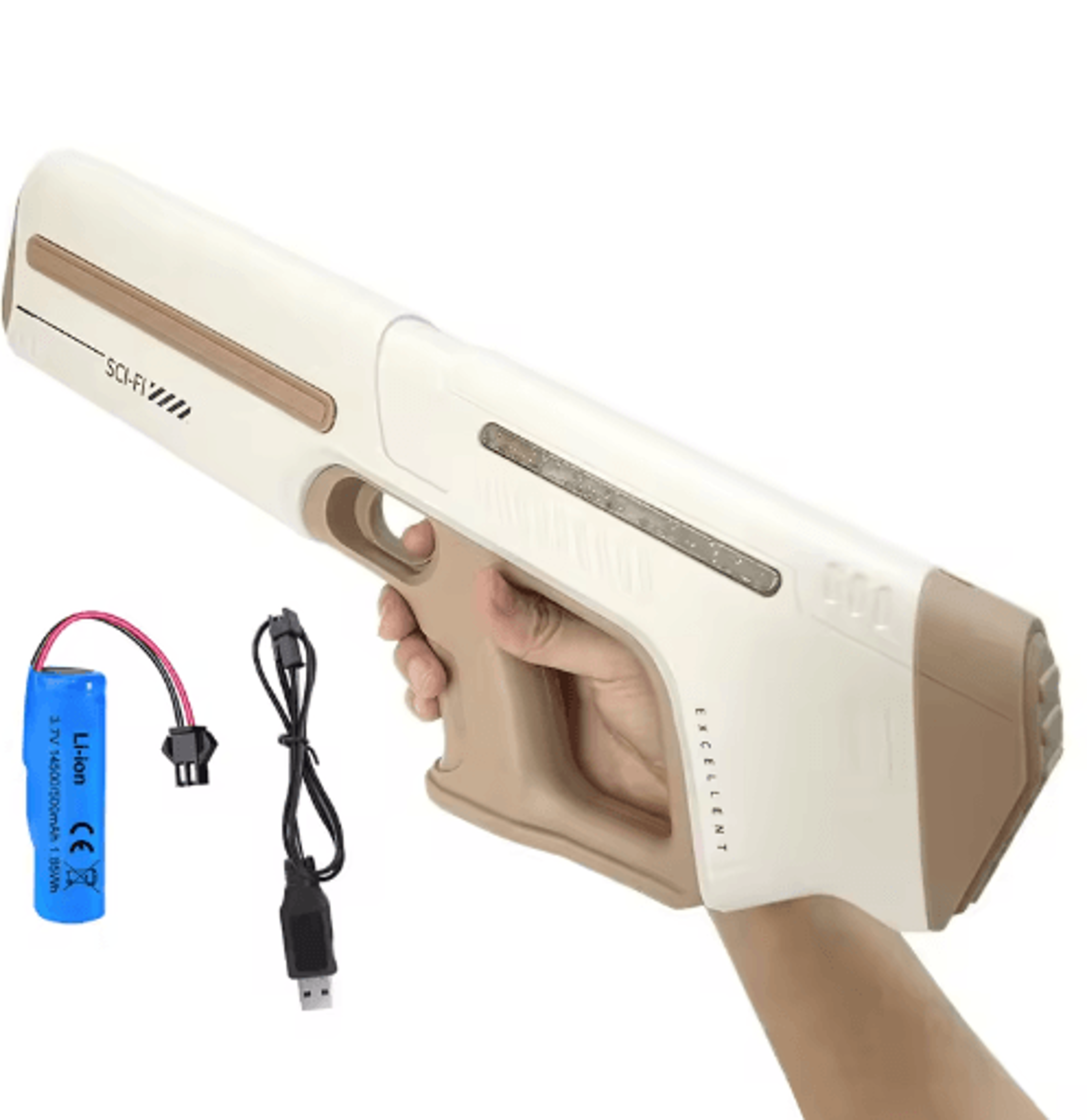 Automatic Electric Water Gun With Powerful Suction  HighPressure Summer Water Blaster 7