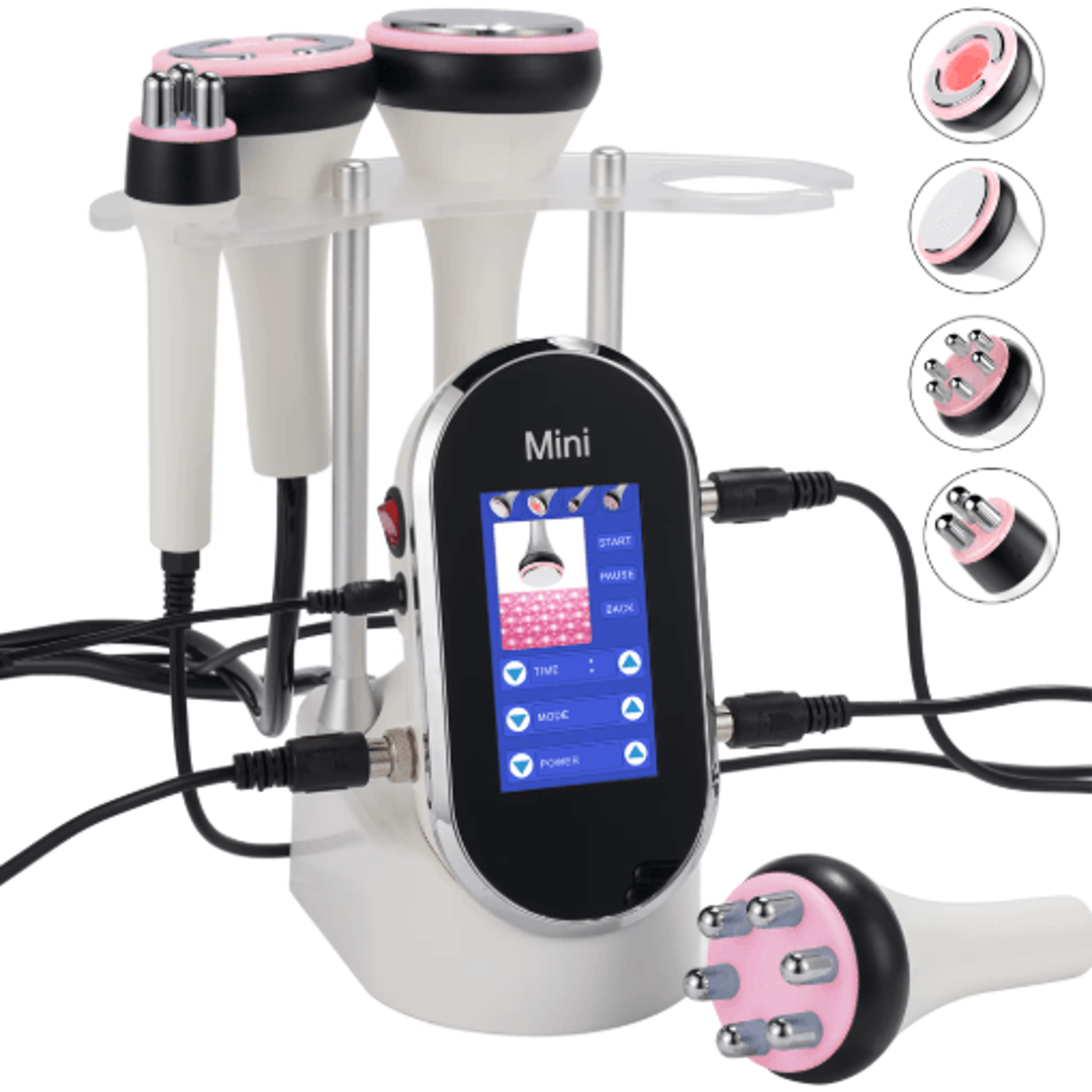 4in1 Ultrasonic Cavitation Facial Care Device For Skin Tightening  Lifting 0