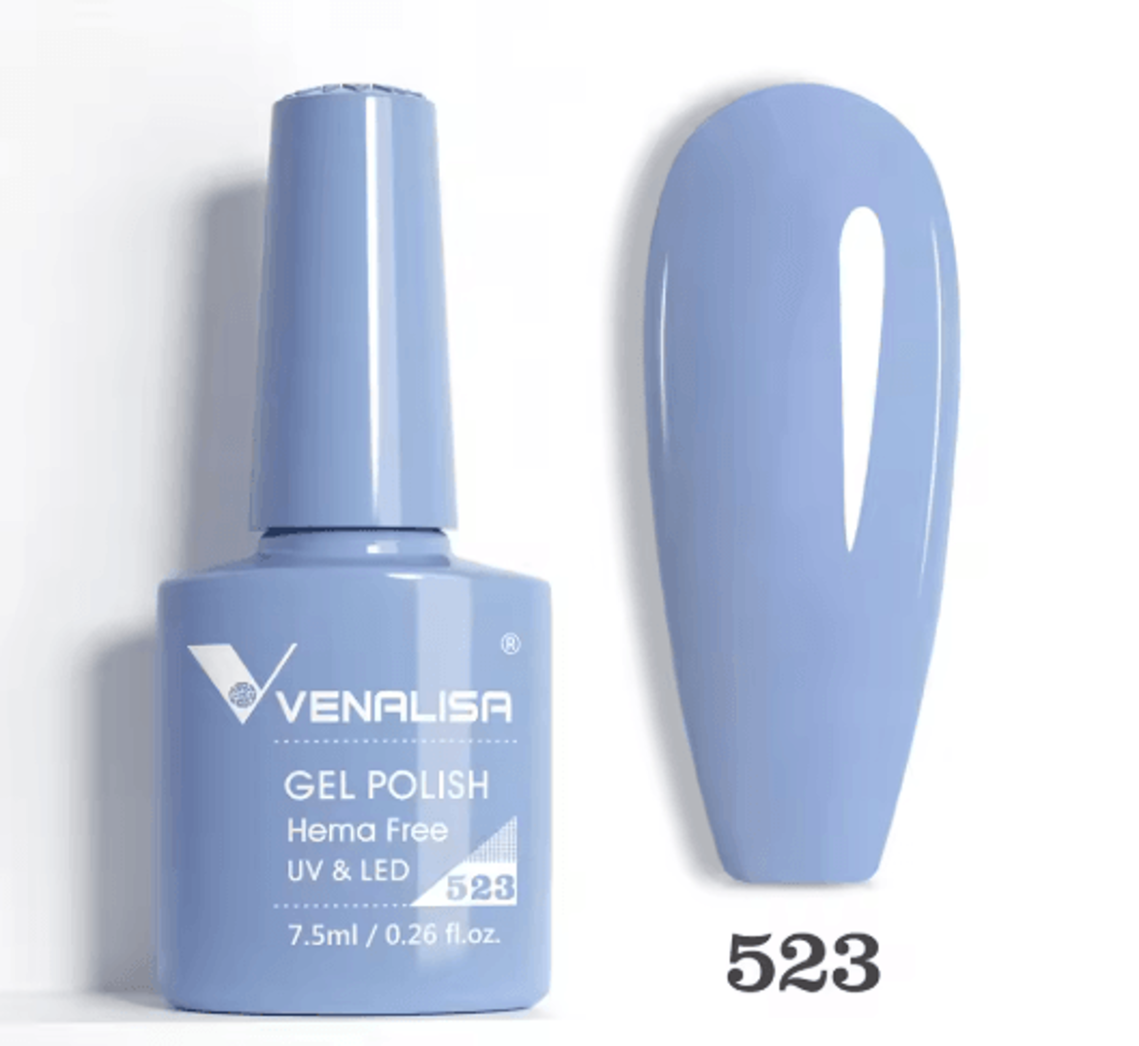 Venalisa HEMA And TPO Free Glitter Gel Nail Polish Jelly Pink Nude Collection 7