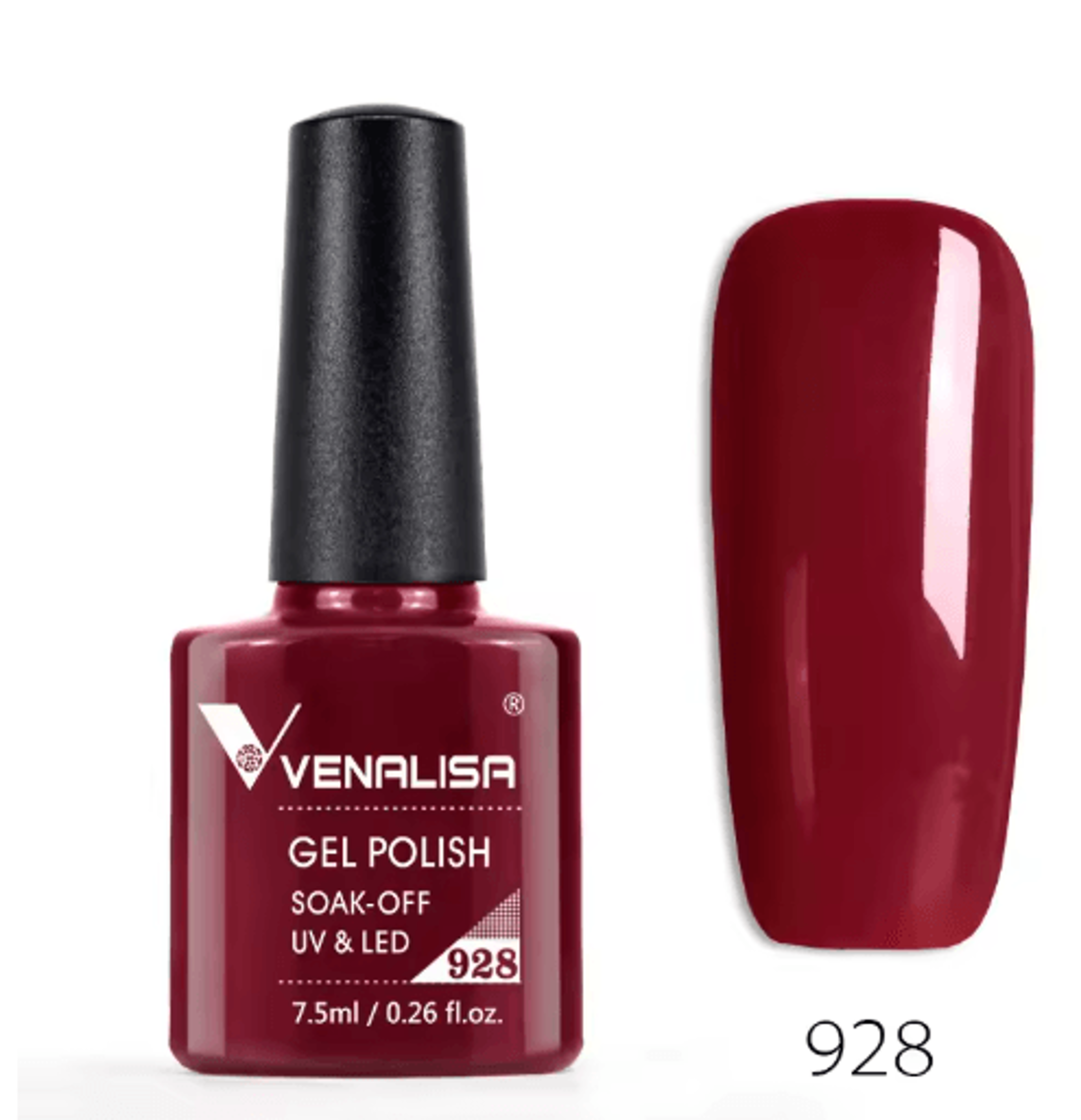 VENALISA Semi Permanent Gel Nail Polish 120 Color Glitter Collection 7 Point 5ml 4