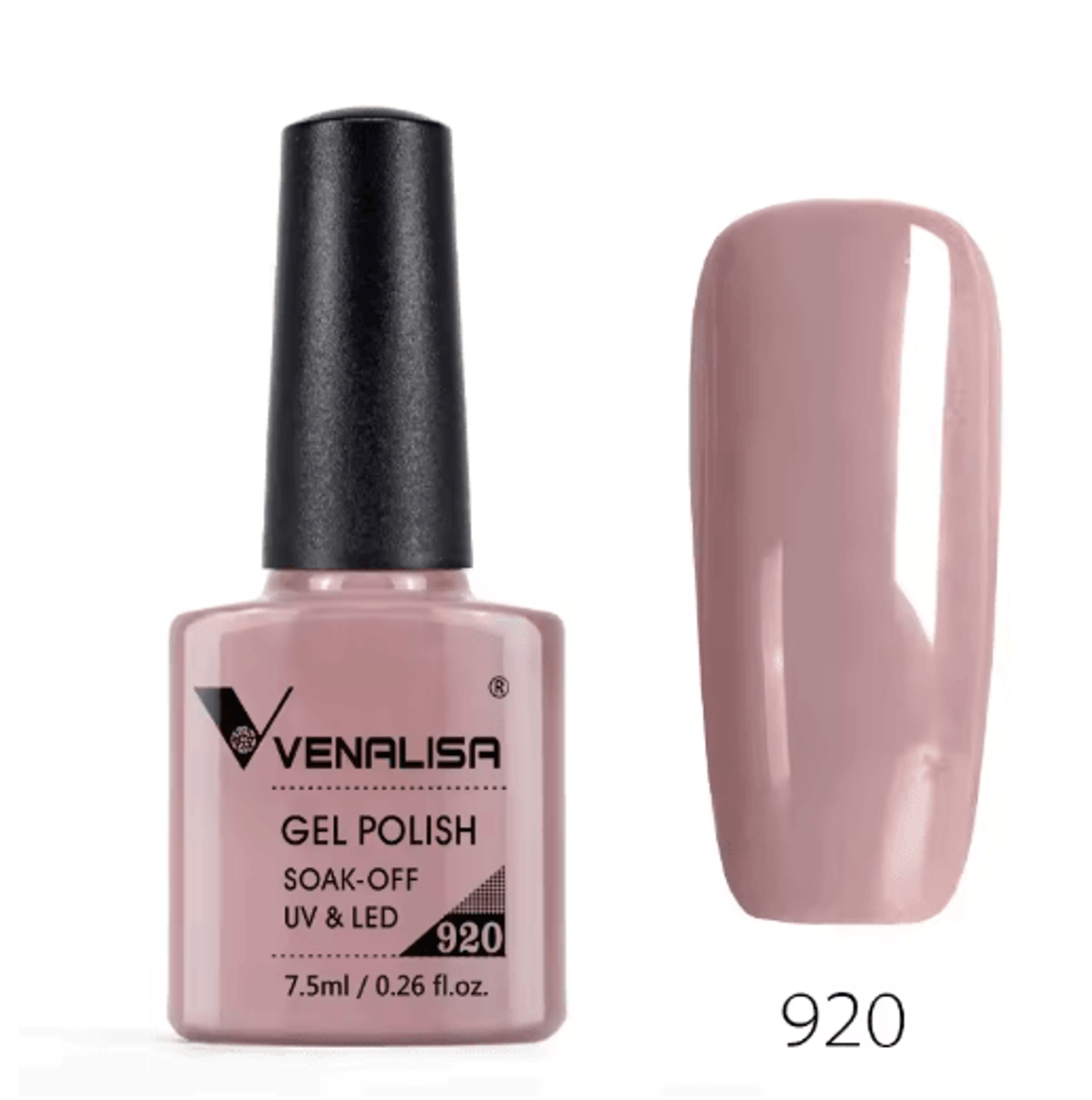 VENALISA Semi Permanent Gel Nail Polish 120 Color Glitter Collection 7 Point 5ml 12
