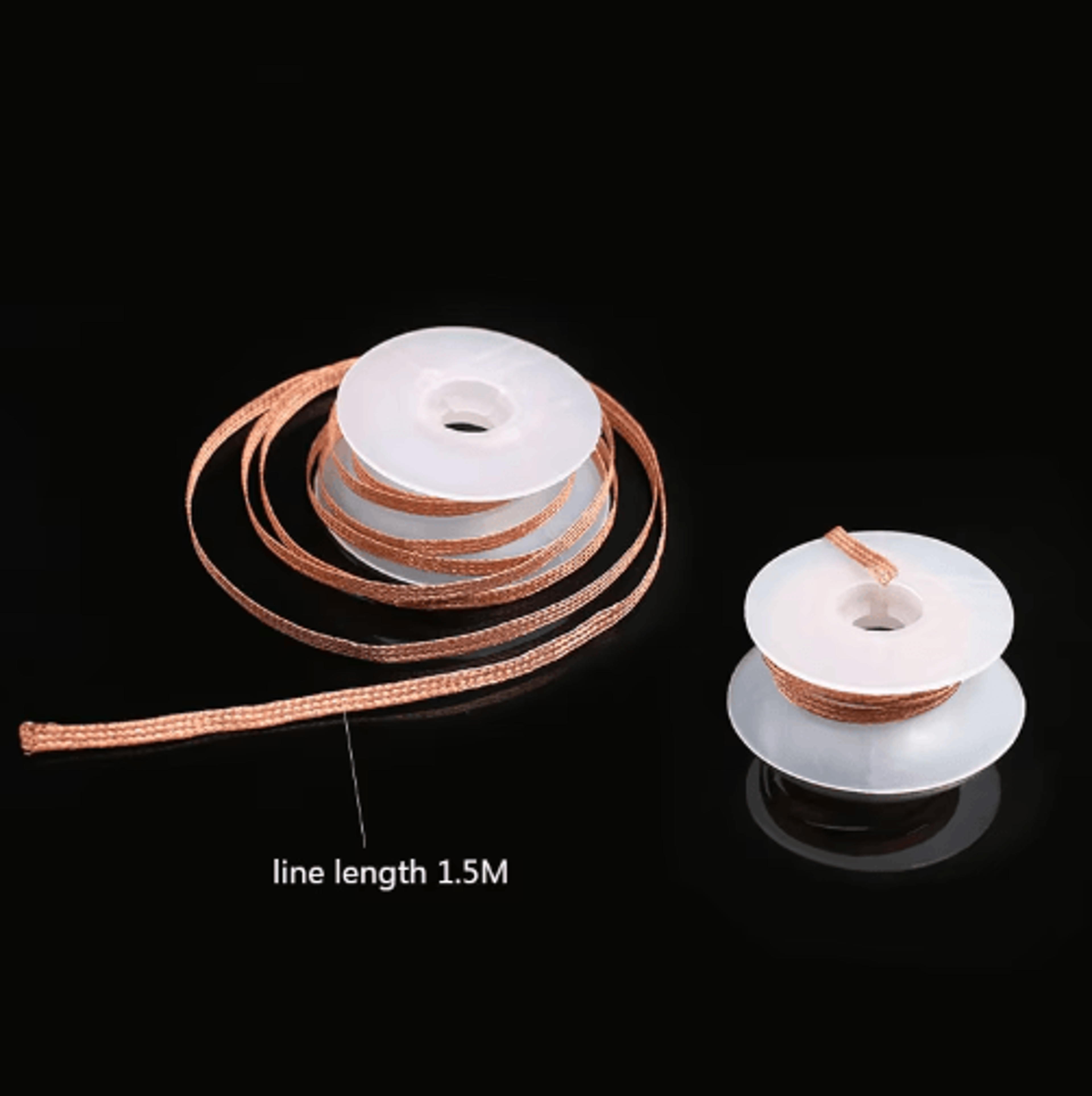 AN Desoldering Braid Solder Wick Wire  FluxInfused 1mm4mm 15m  3m 2