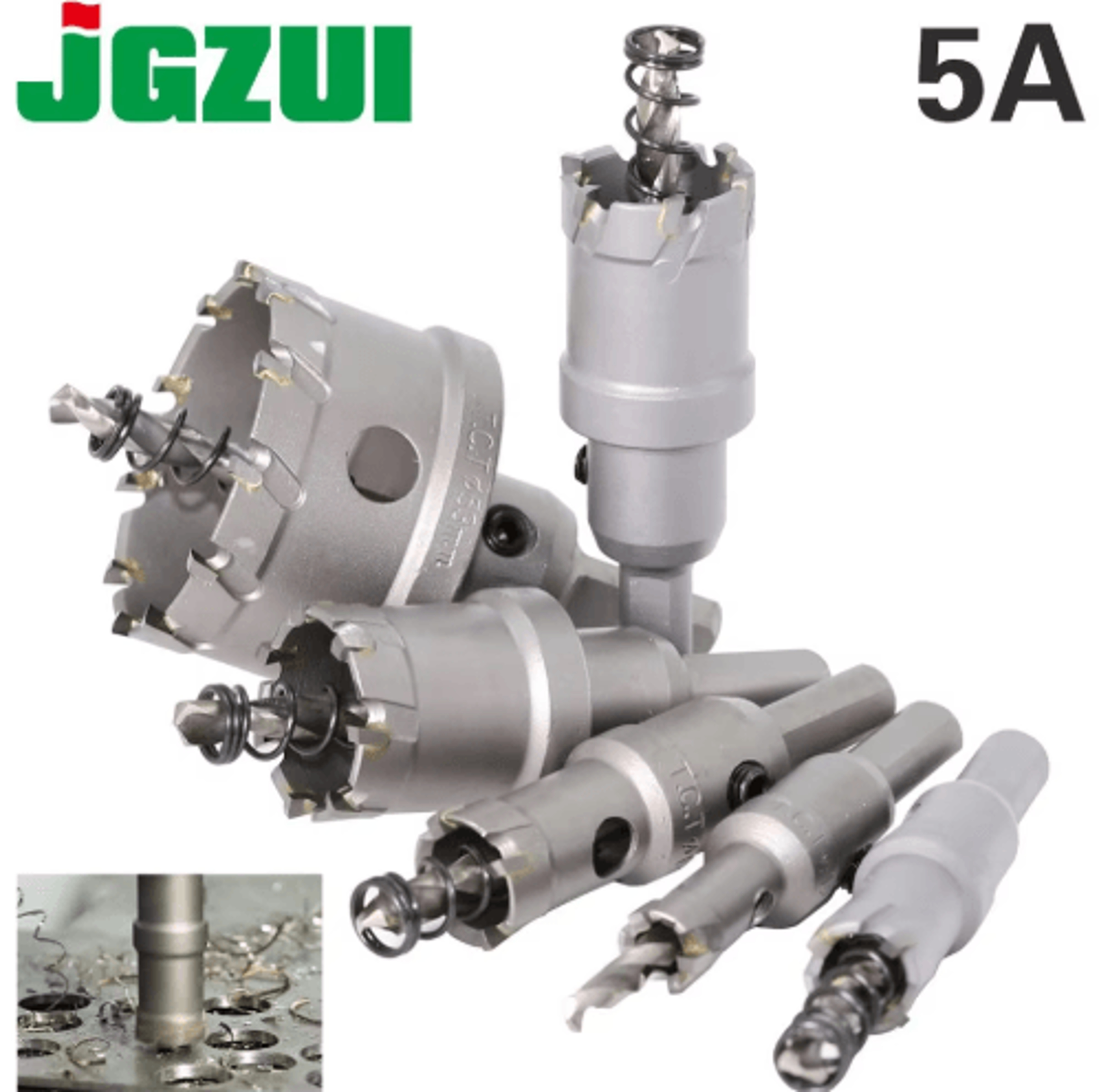 5A TCT Carbide Tip Hole Saw Cutter For Stainless Steel  Metal 12150mm 5