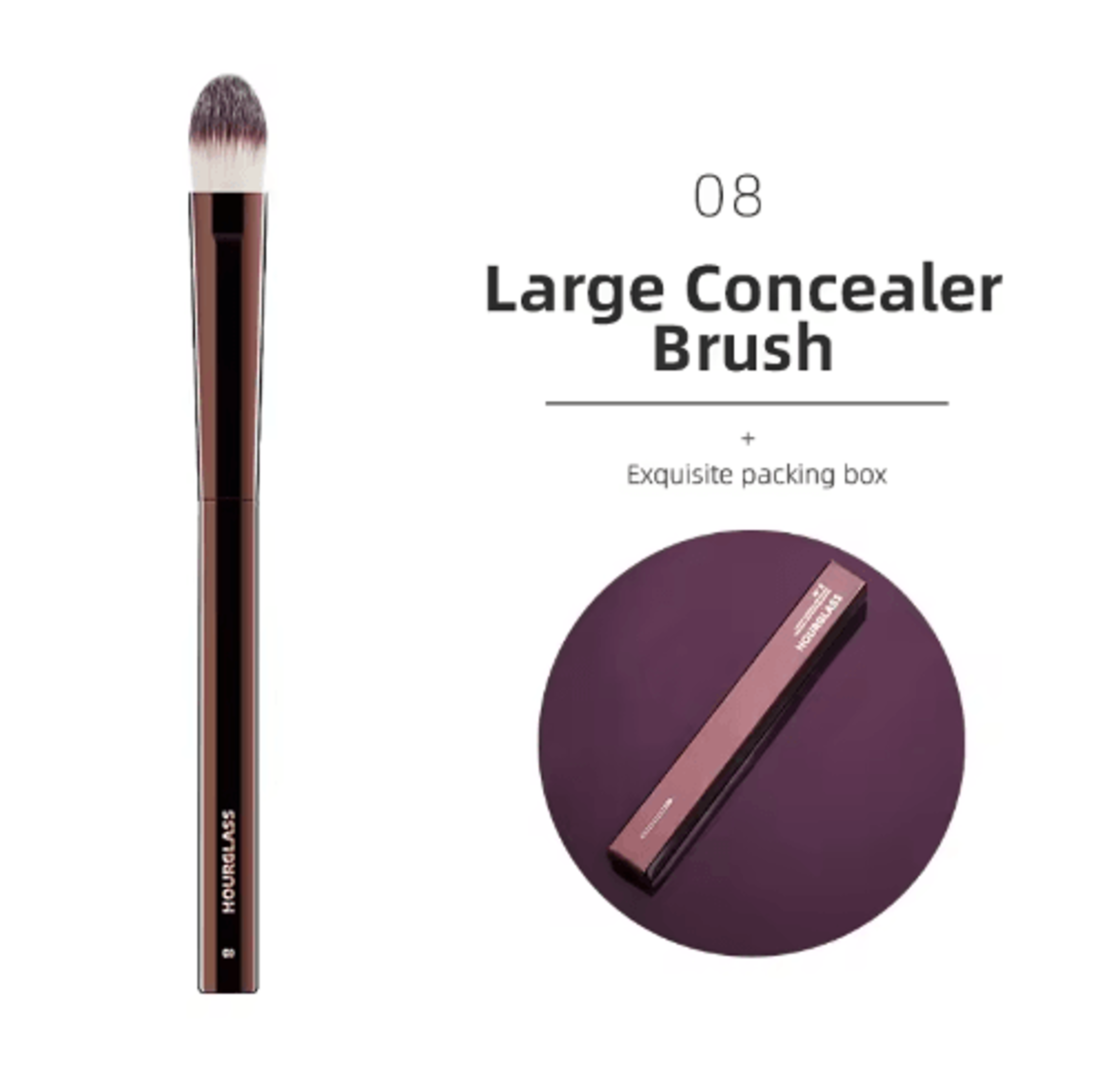 Hourglass Makeup Brush Set For Face  Eyes  Precision Sculpting Essentials 15