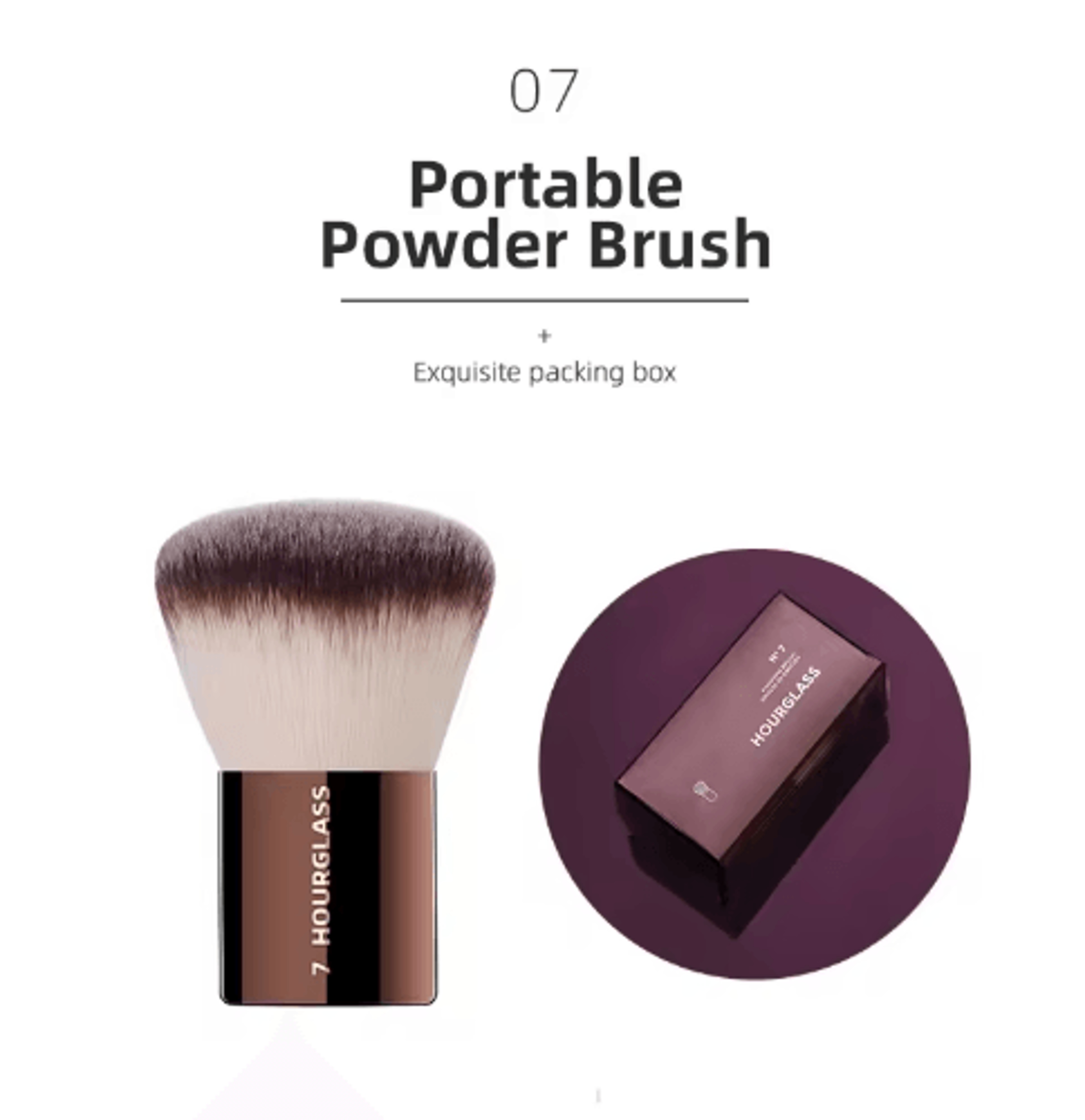 Hourglass Makeup Brush Set For Face  Eyes  Precision Sculpting Essentials 16