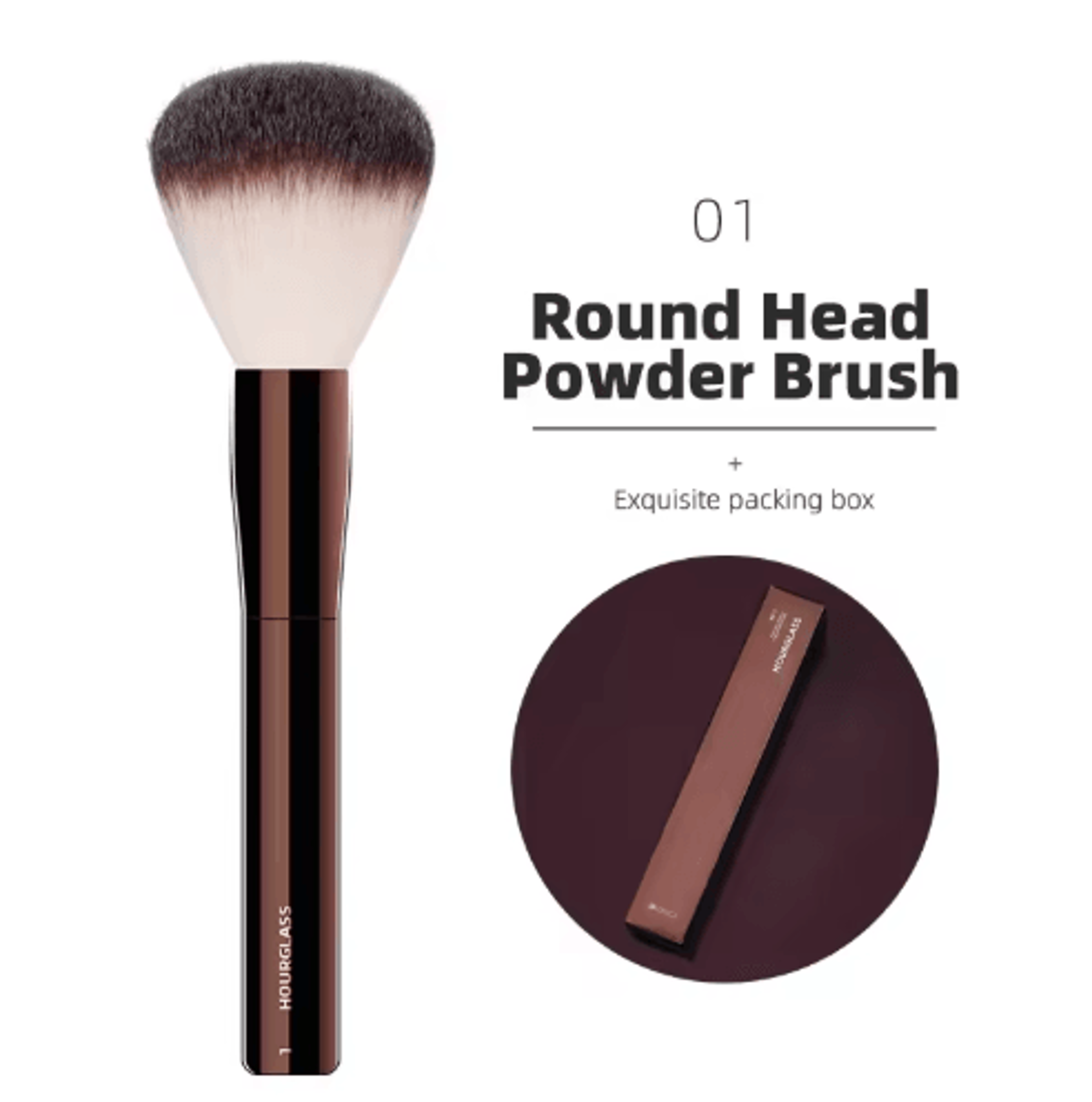 Hourglass Makeup Brush Set For Face  Eyes  Precision Sculpting Essentials 22