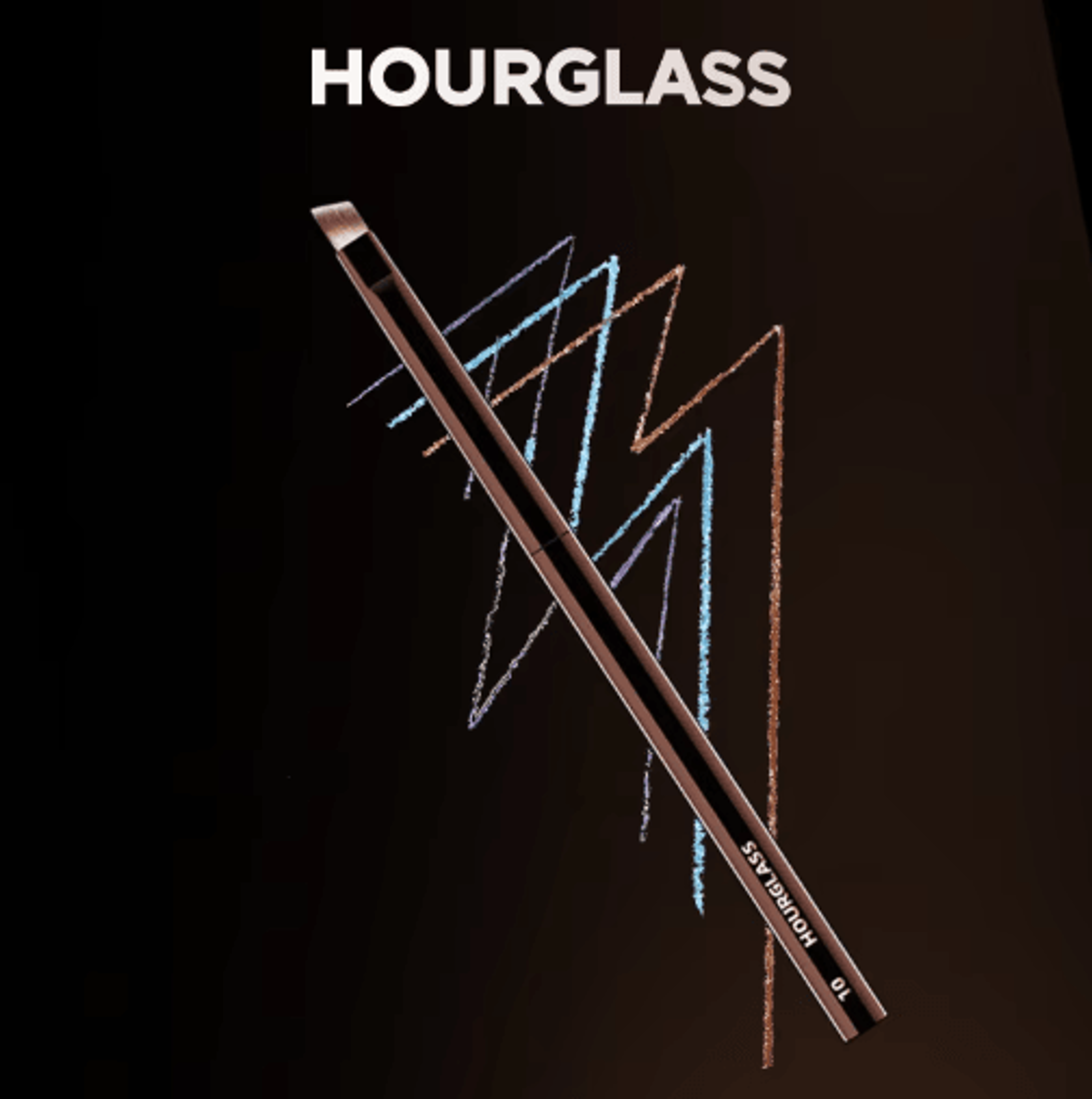 Hourglass Makeup Brush Set For Face  Eyes  Precision Sculpting Essentials 25