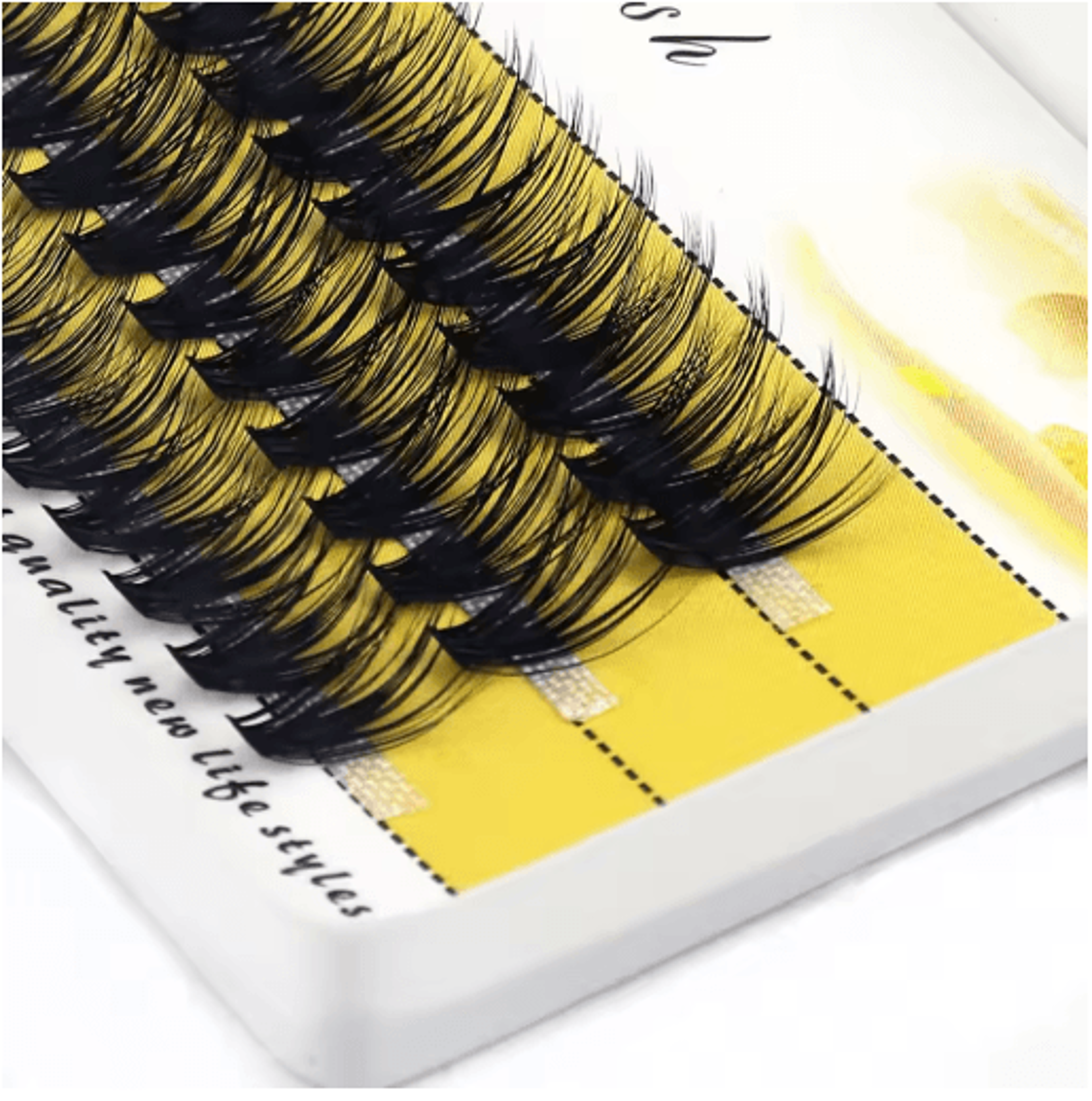 20D 30D Mink Eyelashes 1 Box 60 Bundles Natural Eyelash Extension 3D Russia Individual Eyelash Clus 1