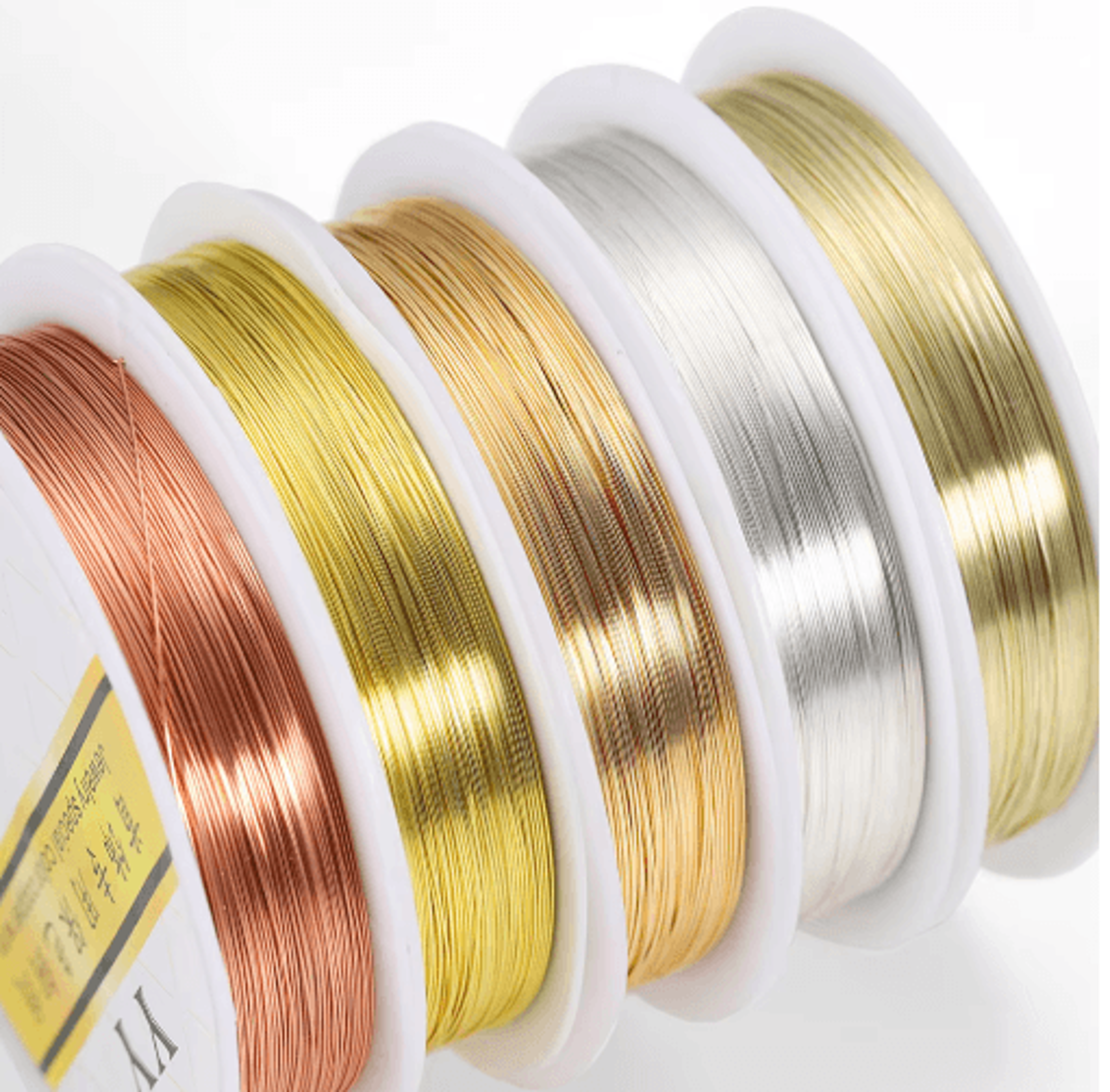 Premium GoldTone Copper Wire For Jewelry  Crafting 0210mm 0