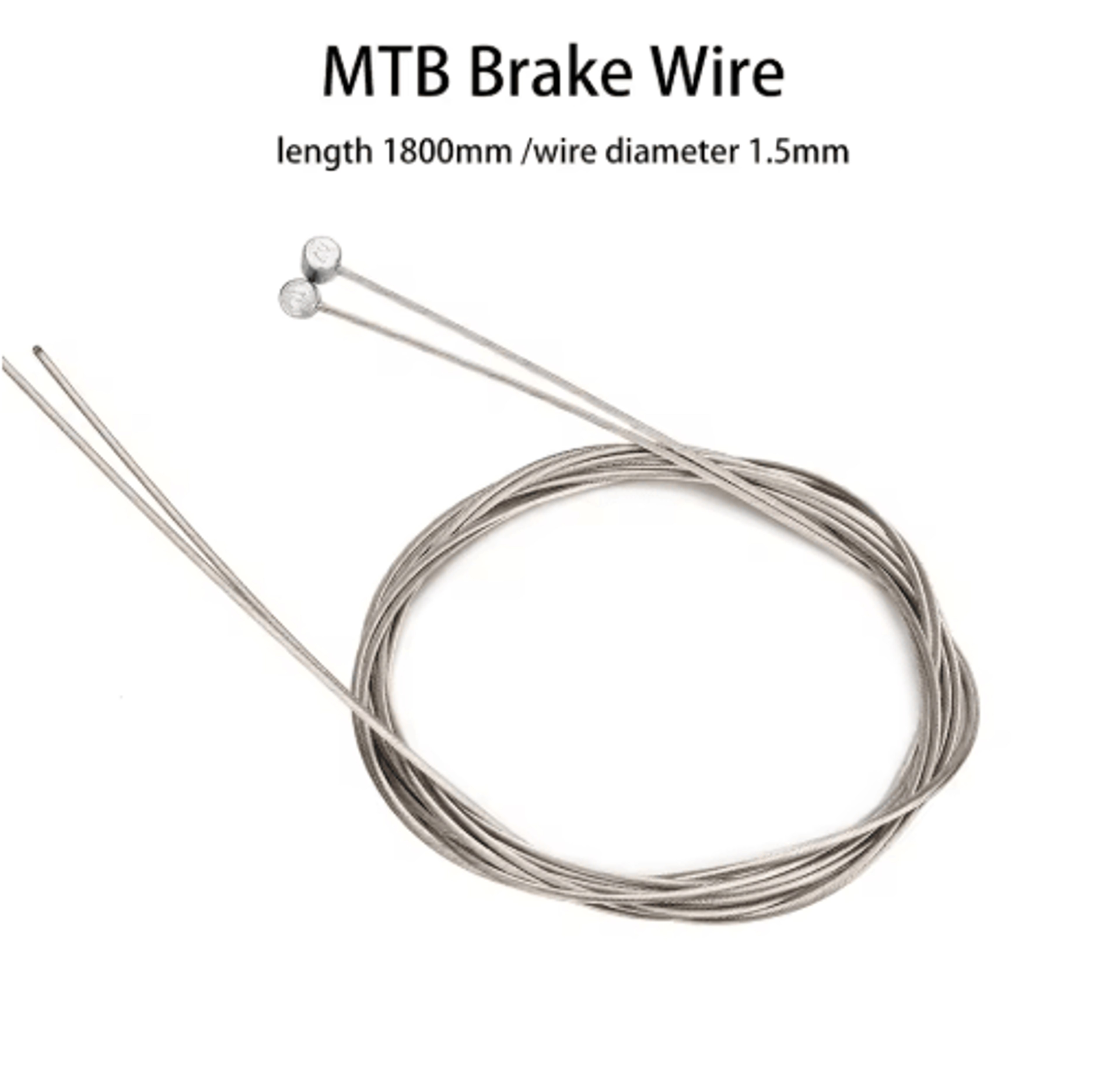 ZTTO Stainless Steel Bicycle Shift  Brake Inner Cable  UltraSmooth 2100mm 3