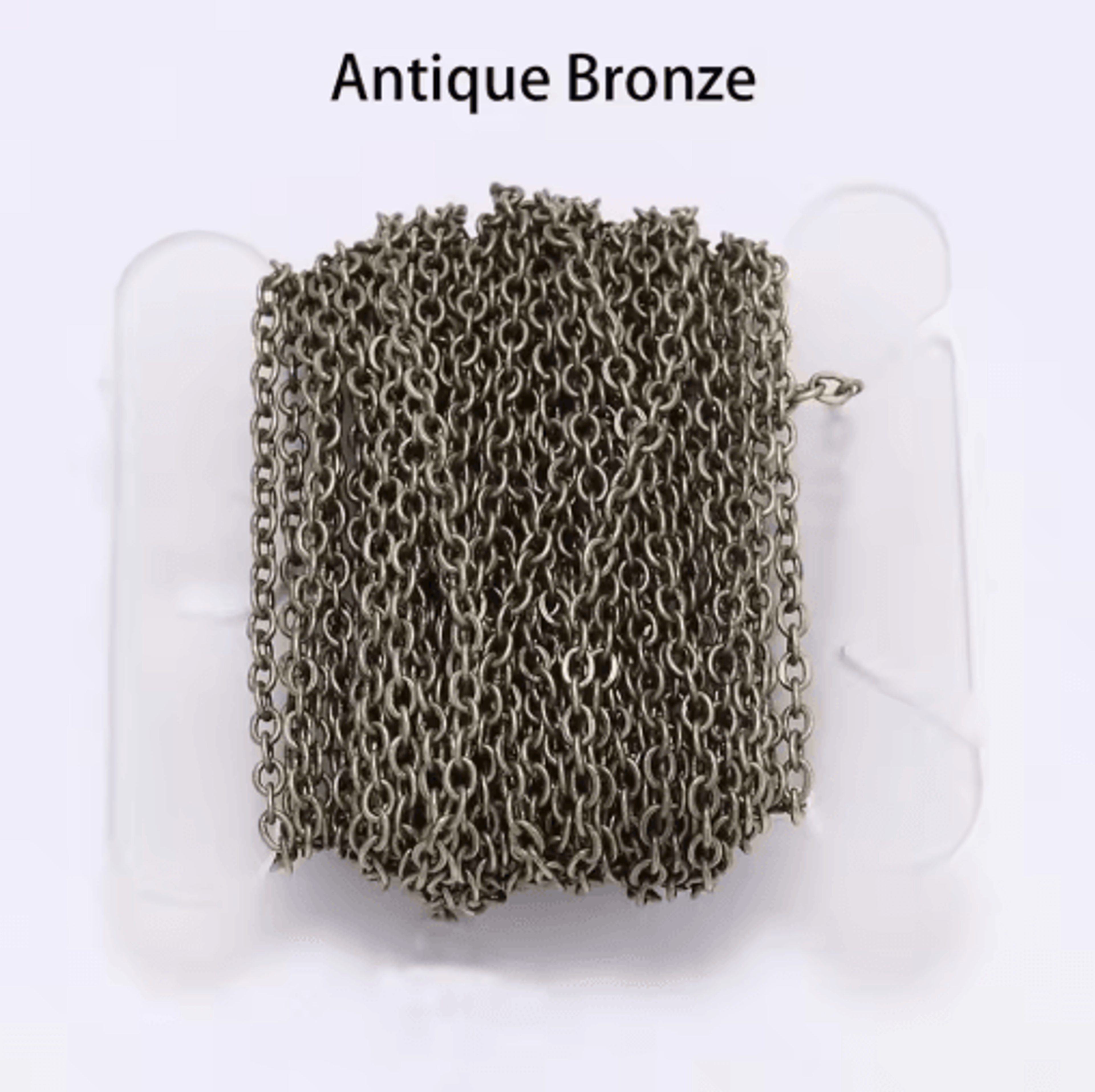 5m Gold And Bronze Plated Necklace Chain For Jewelry Making DIY Crafting Supply 1