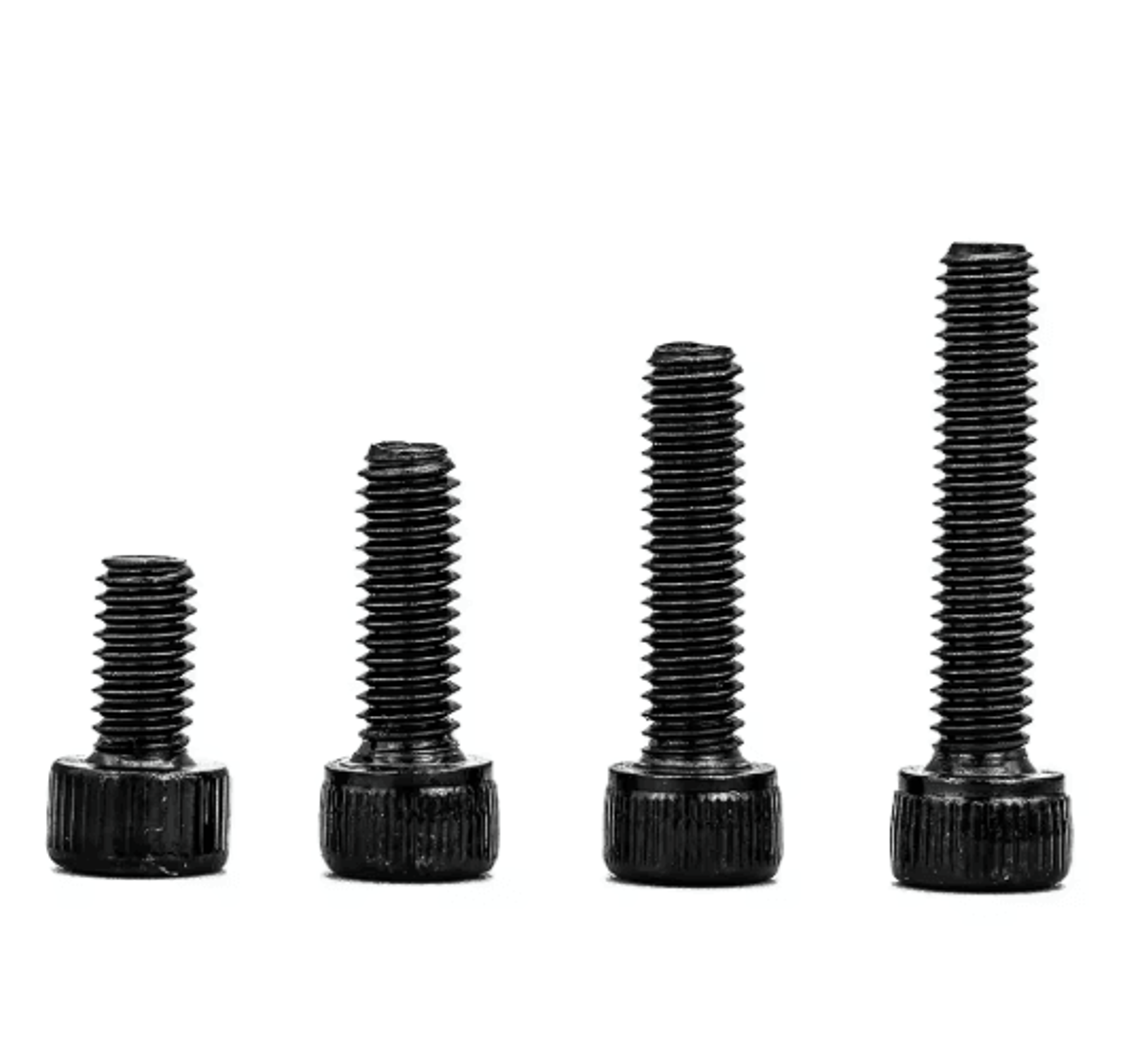 JUIDINTO Hex Socket Head Cap Screws 129 Grade Carbon Steel Allen Bolts M2 To M10 4