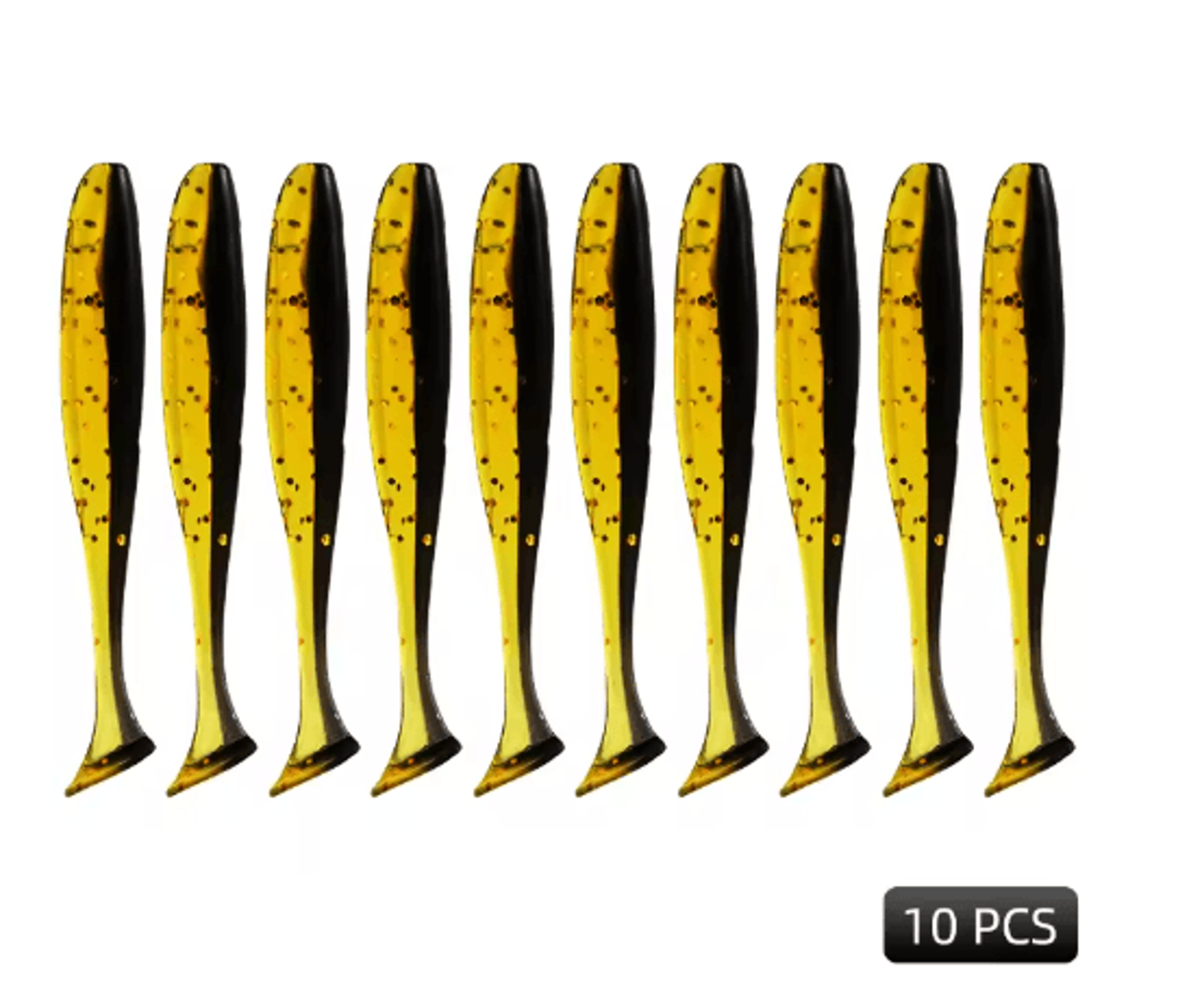MEREDITH Easy Shiner Soft Fishing Lures Silicone Shad Baits 50mm To 100mm 1
