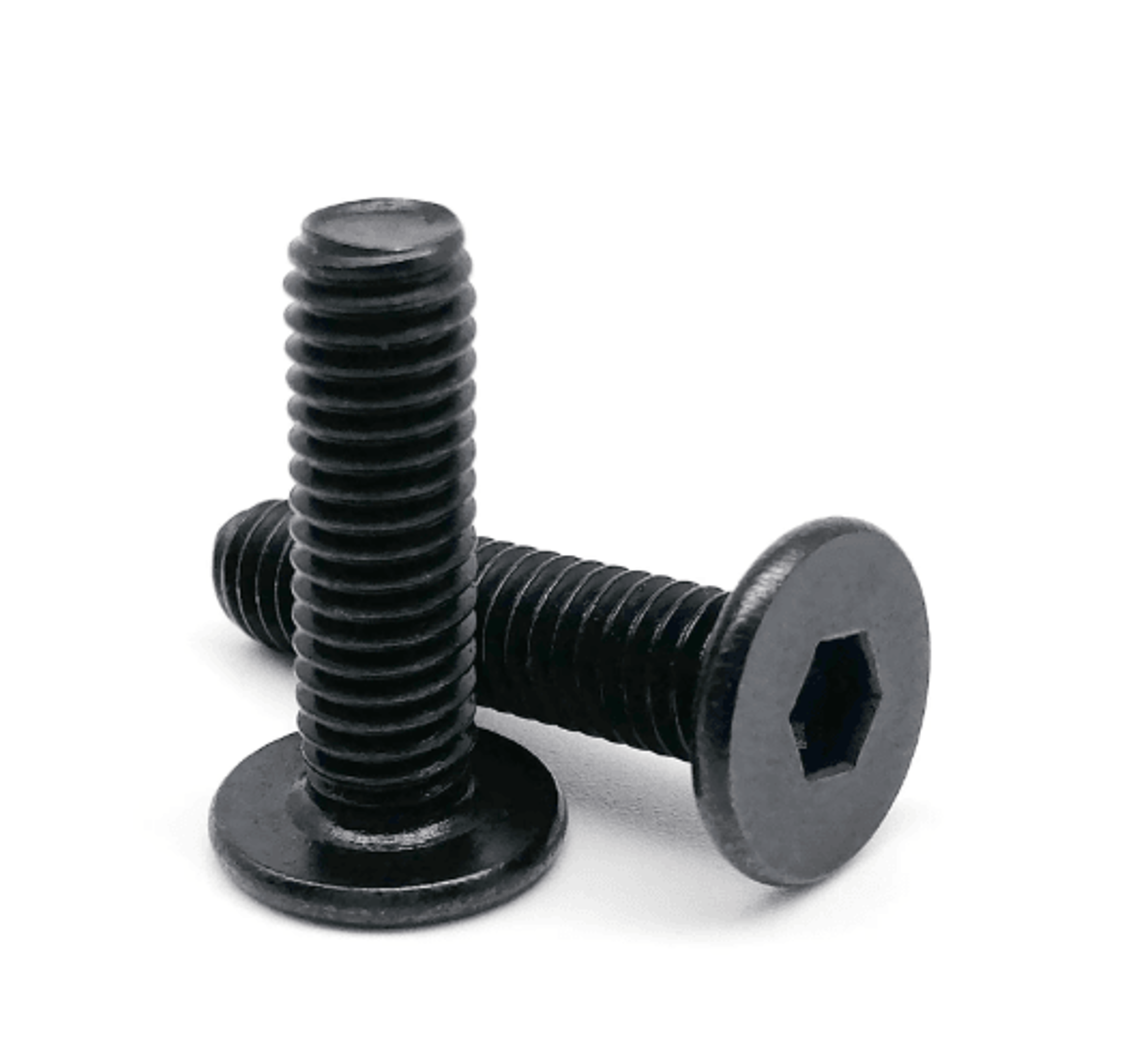 Ultra Thin Stainless Steel Hex Socket Screws Black 304 Wafer Head Bolts M2 M8 2