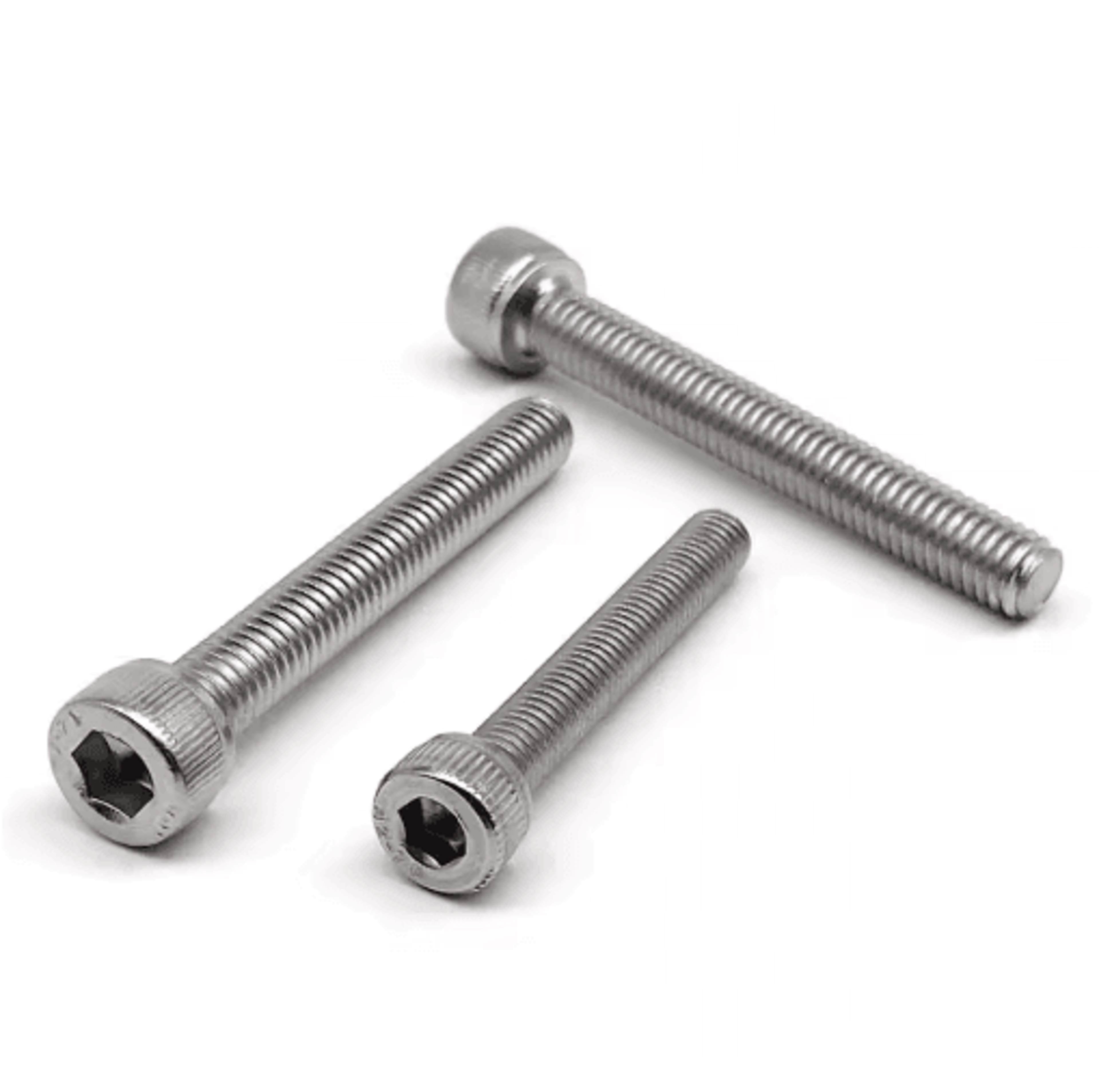 UltraLong 304 Stainless Steel Hex Socket Cap Screws  DIN912 A270 Allen Bolts M2M8 Up To 200mm 4