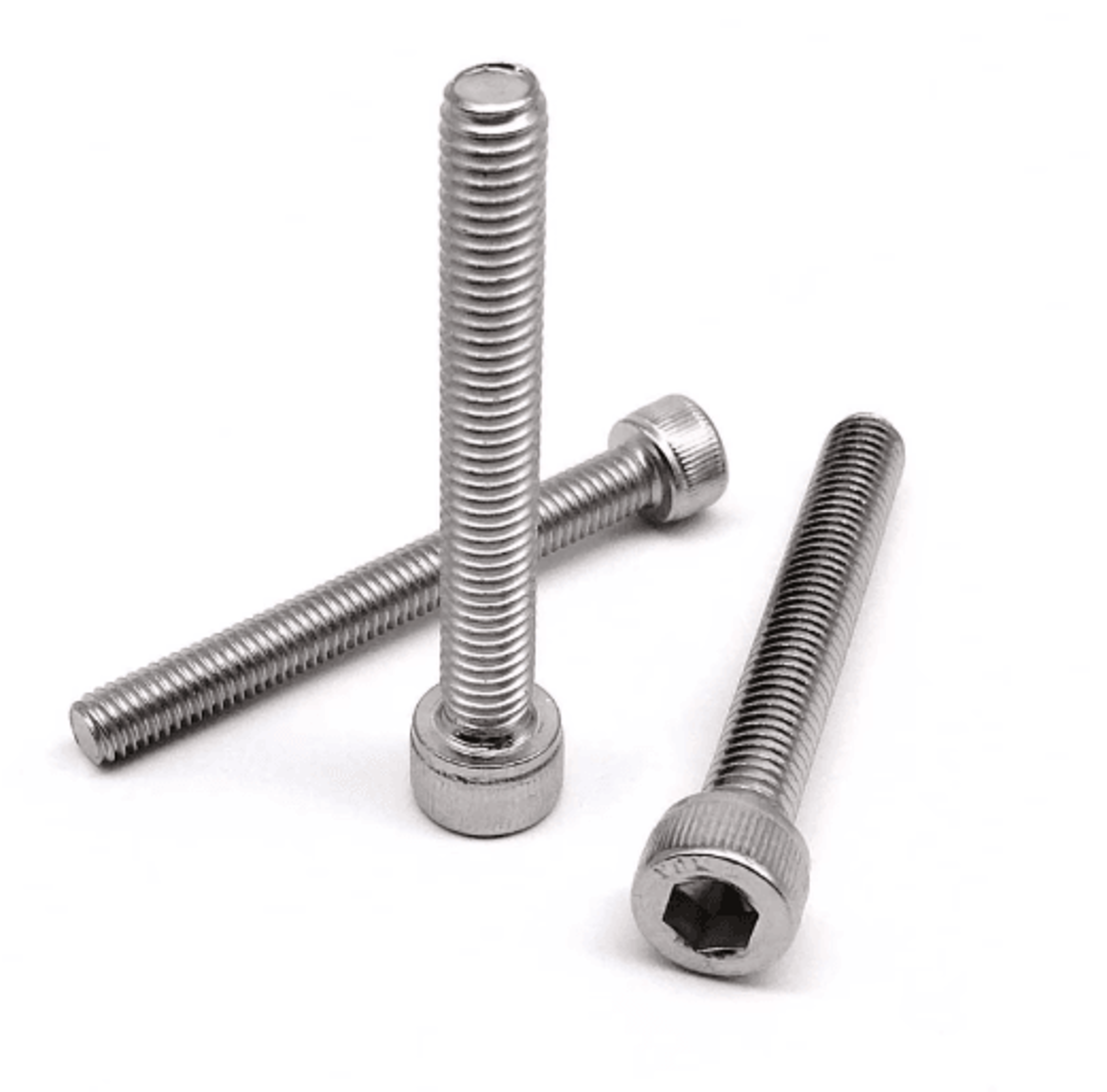 UltraLong 304 Stainless Steel Hex Socket Cap Screws  DIN912 A270 Allen Bolts M2M8 Up To 200mm 5