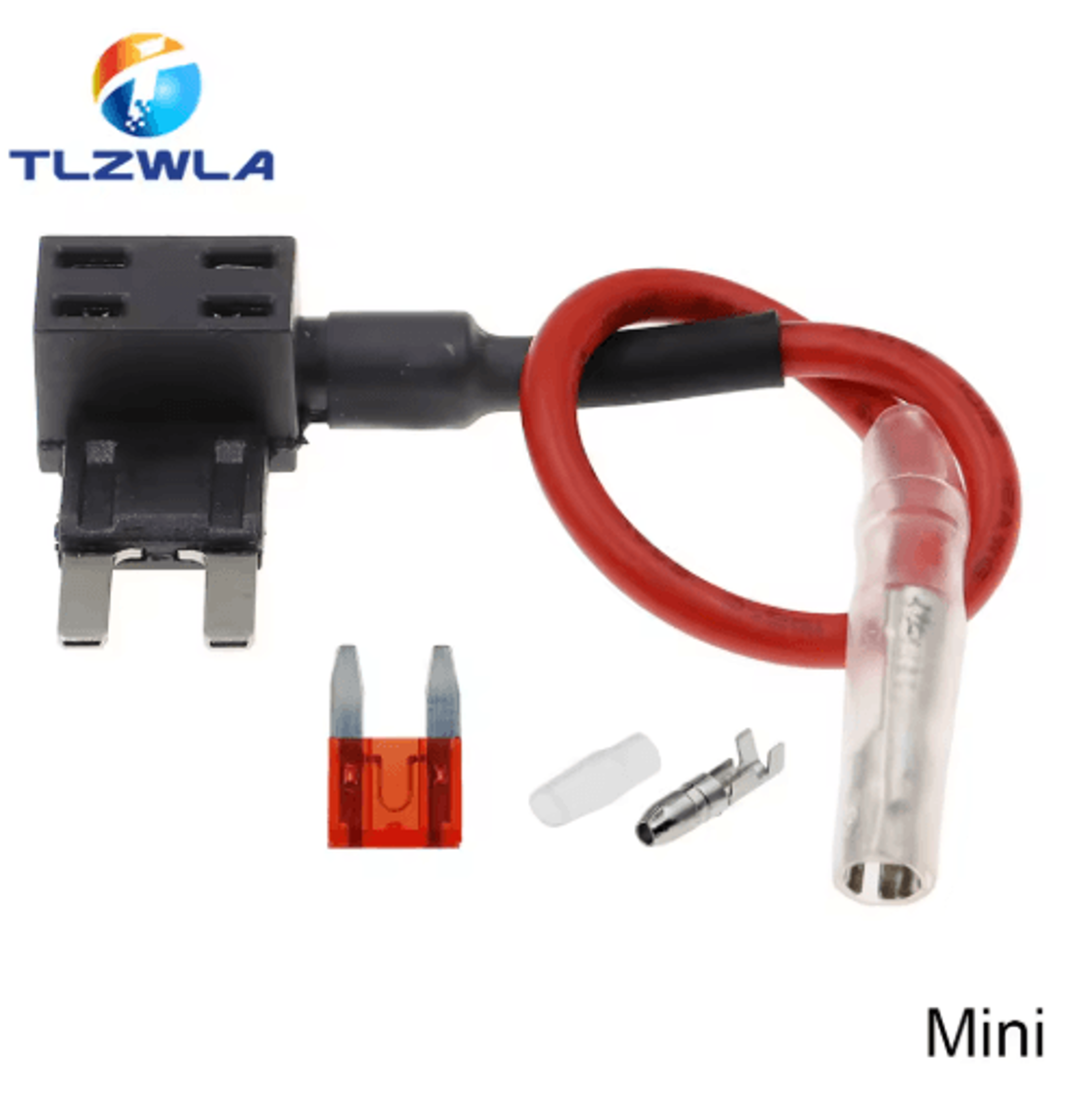 12V AddACircuit Fuse Tap Adapter  Car Fuse Holder With 10A Blade Fuse Mini  Micro  Standard 5