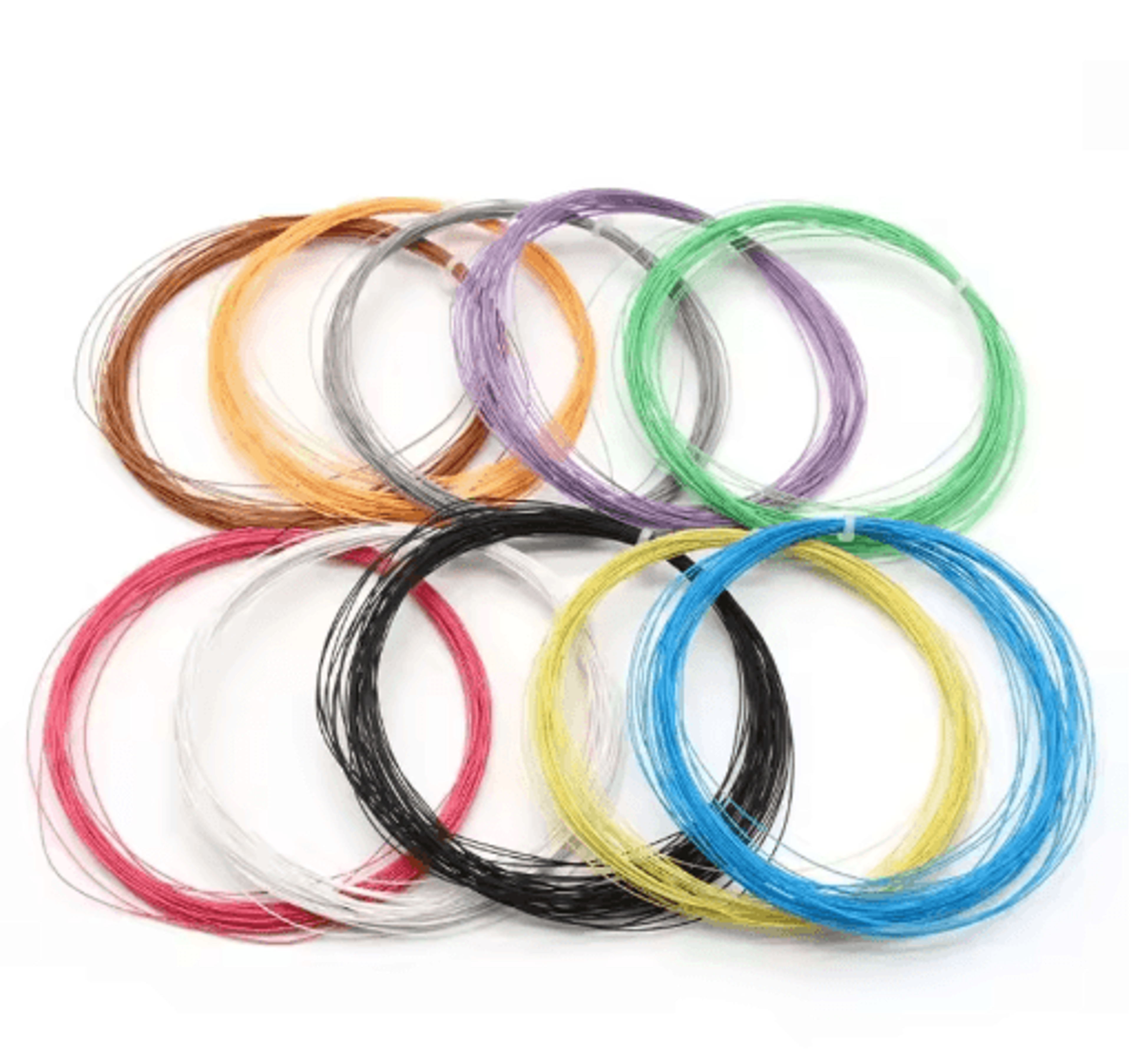 UL1423 PTFE SilverPlated Copper Wire  HighTemperature Micro Electronic Cable 2438 AWG 12