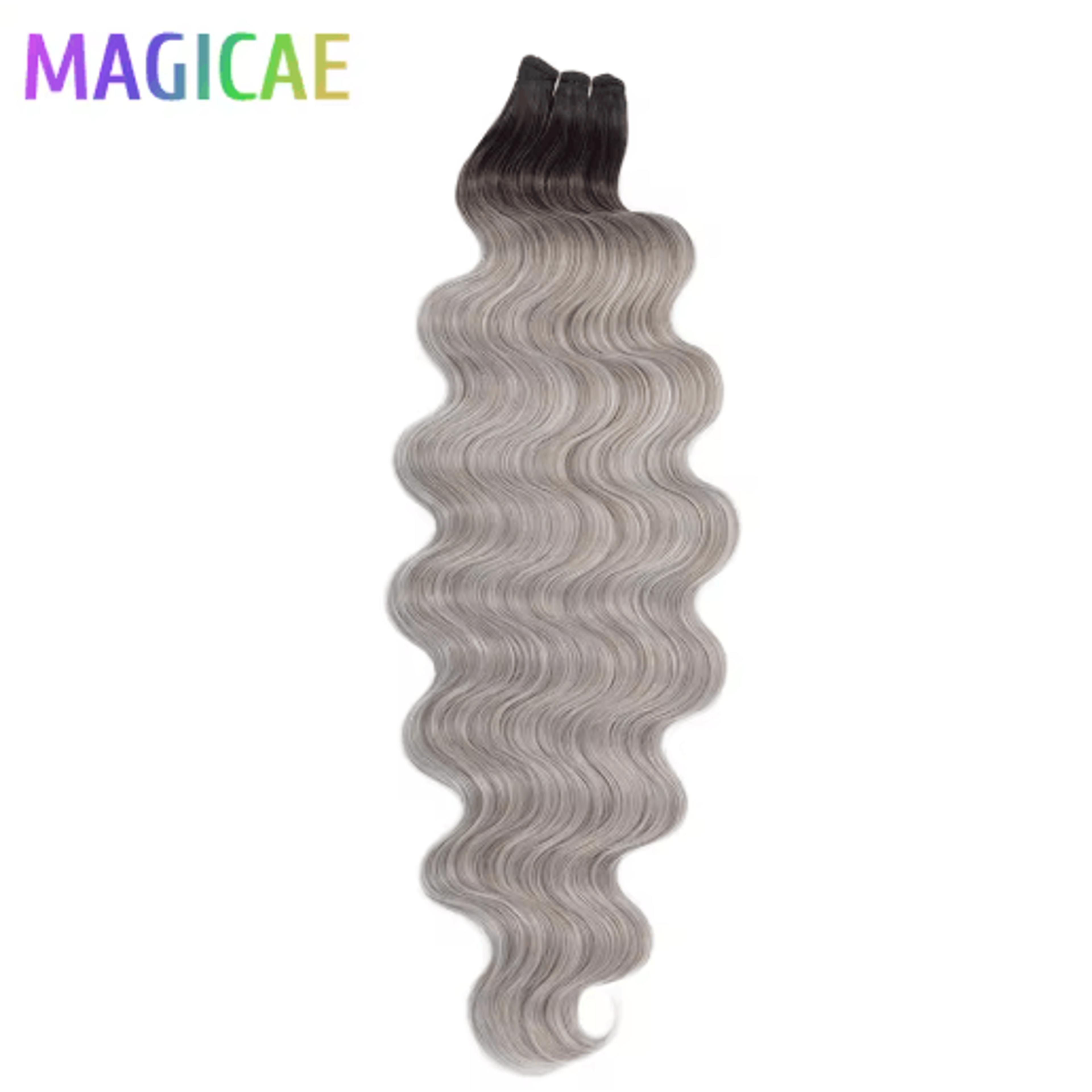 Magicae 30 Inch Ombre Body Wave Synthetic Hair Extension Bundle 200g 16