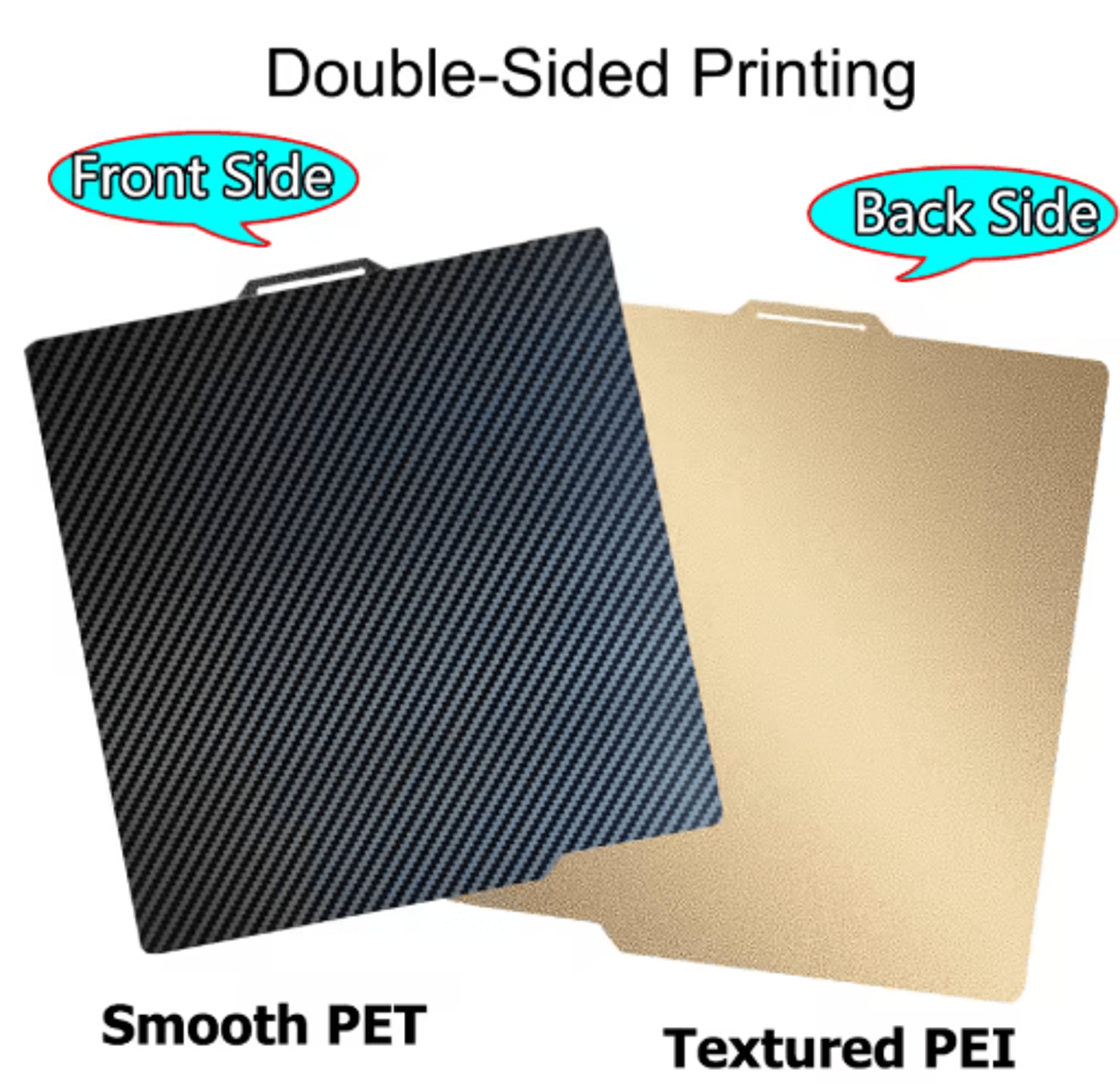 Smooth PEIPEOPET Build Plate For Bambu Lab X1C P1P P1S P2S  A1 Series 12