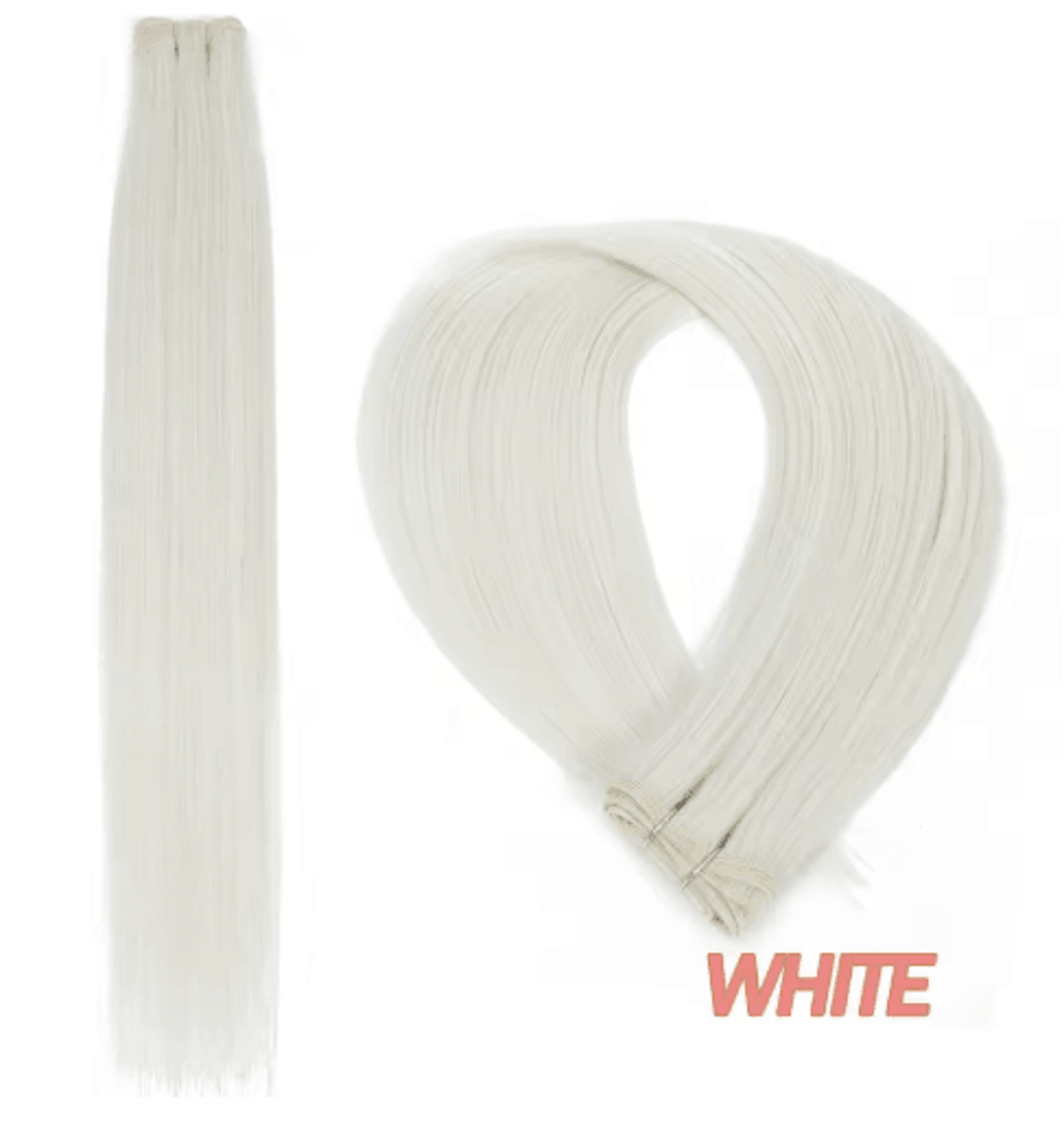 32Inch Ombre Straight Synthetic Hair Bundle 200g HighTemperature Fiber 27613 Brown Grey M618 3
