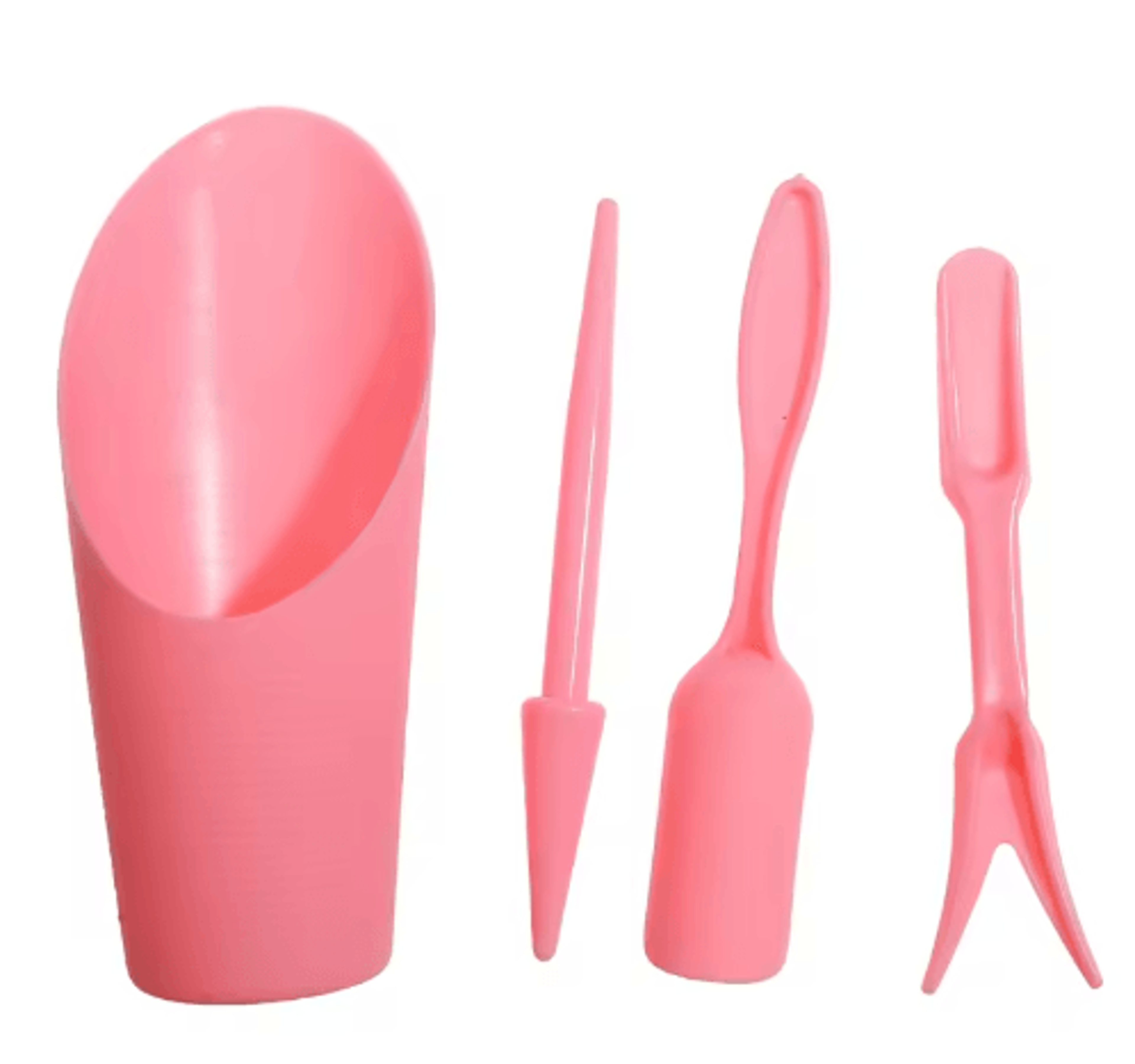4Piece Garden Planter Tool Kit  Mini Sowing Shovel  Spoon Set For Succulents And Bonsai 3