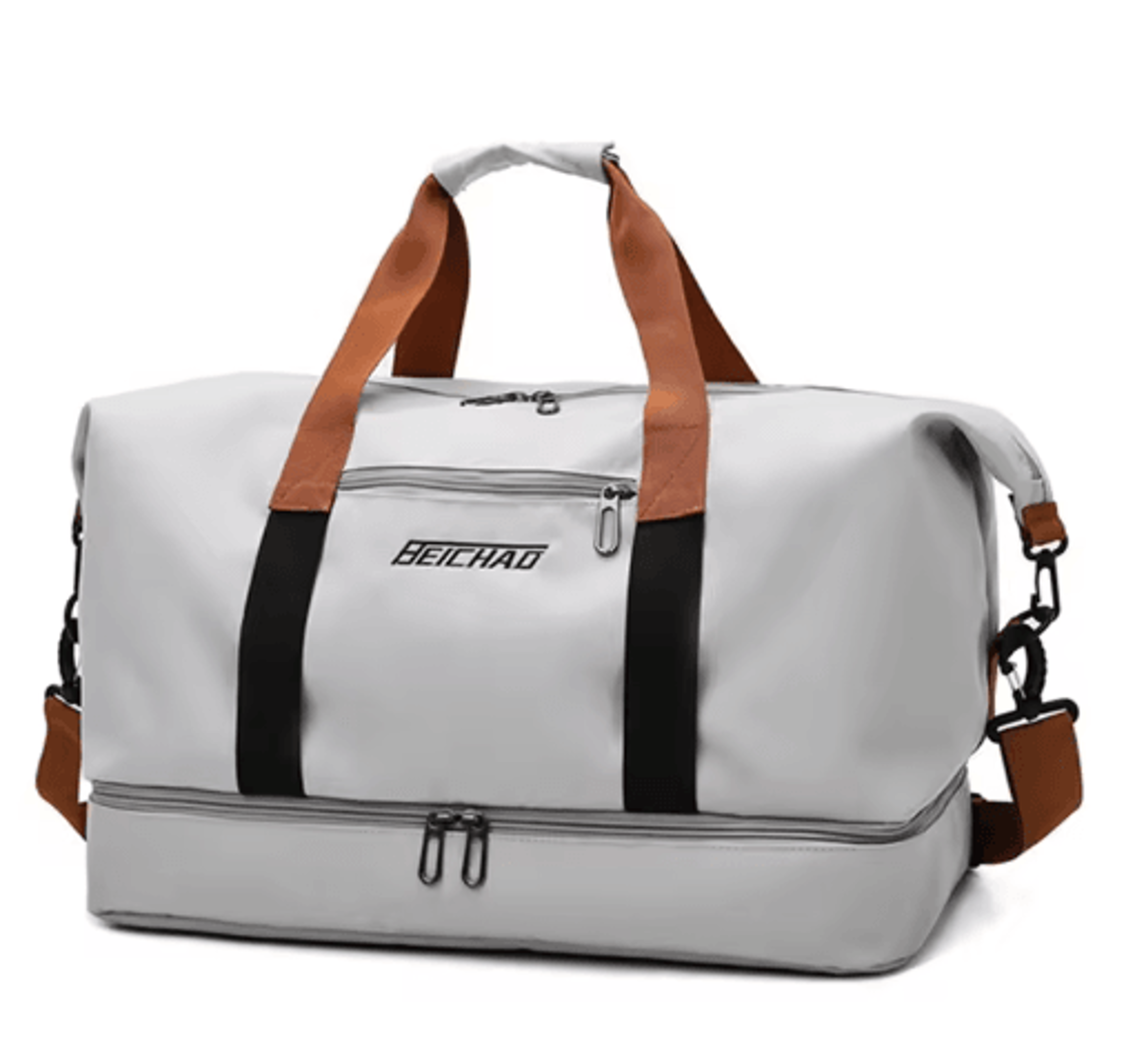 LargeCapacity Travel Duffel Bag With DryWet Separation  Sports  ShortTrip Hand Luggage 6