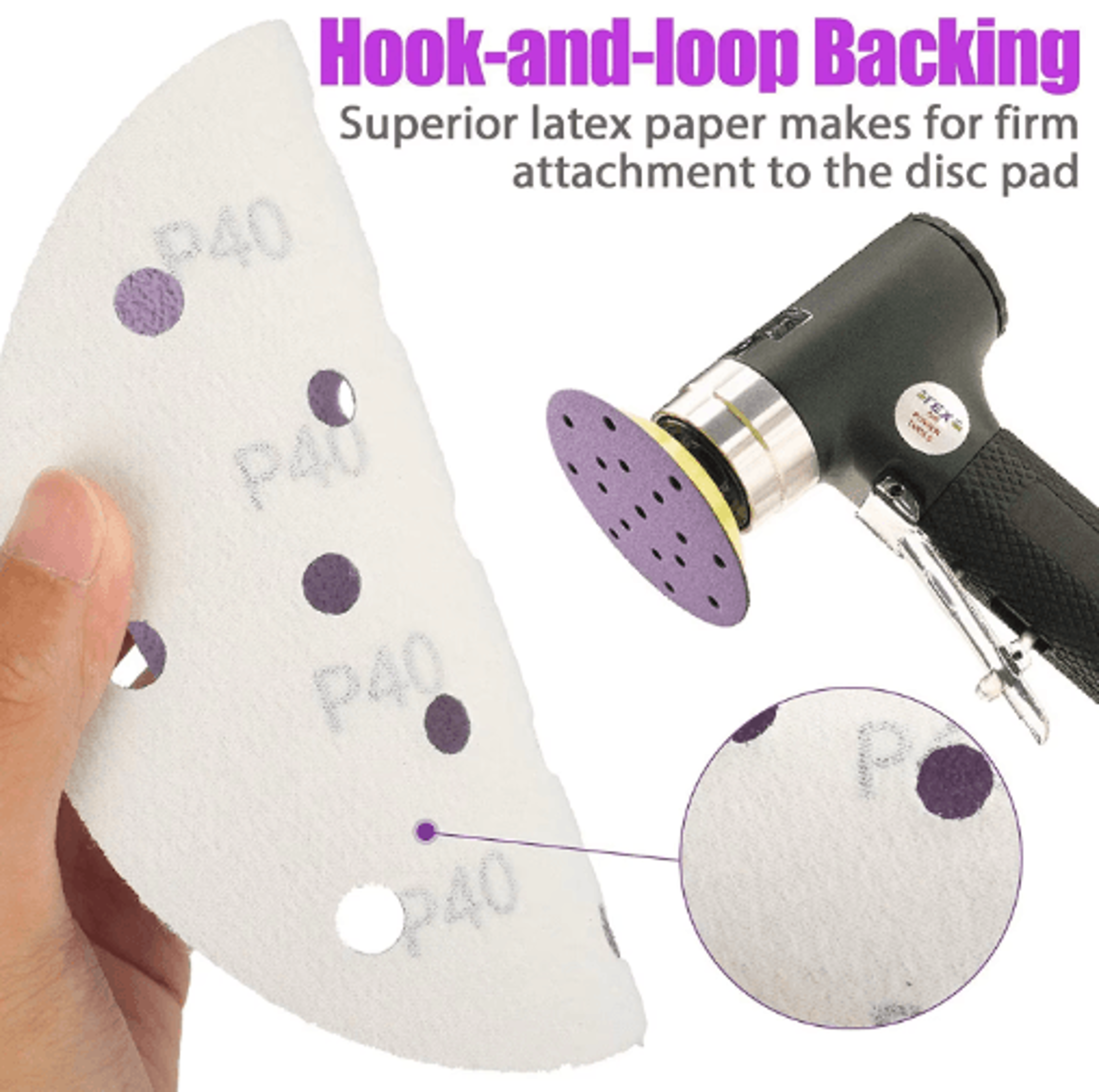 6 Inch 17 Hole Sanding Discs 602000 Grit Hook And Loop Wet Dry Sandpaper For Random Orbital Sanders 4
