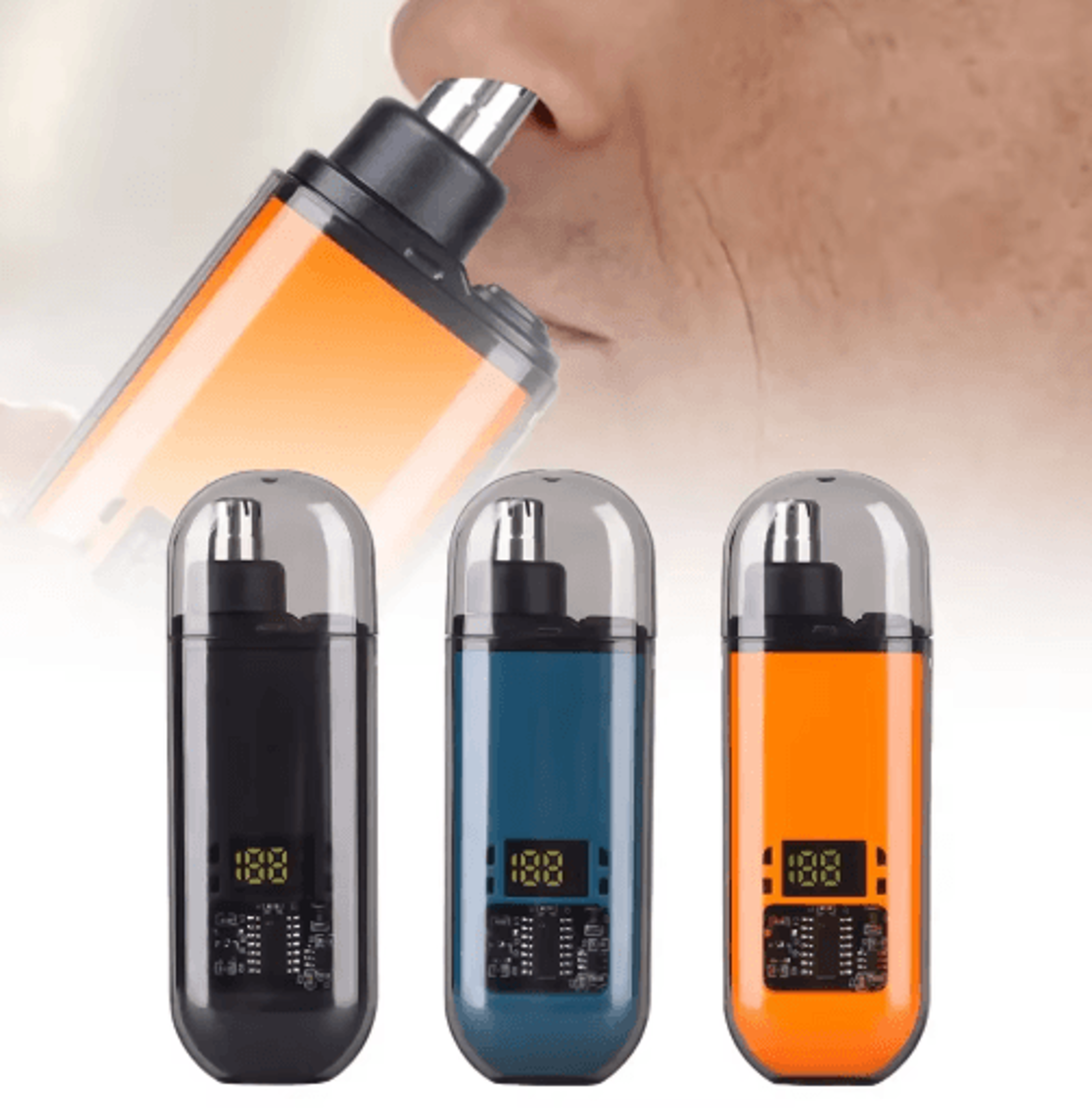 2in1 Electric Ear  Nose Hair Trimmer  Painless Portable Grooming Tool For Men 2024 0