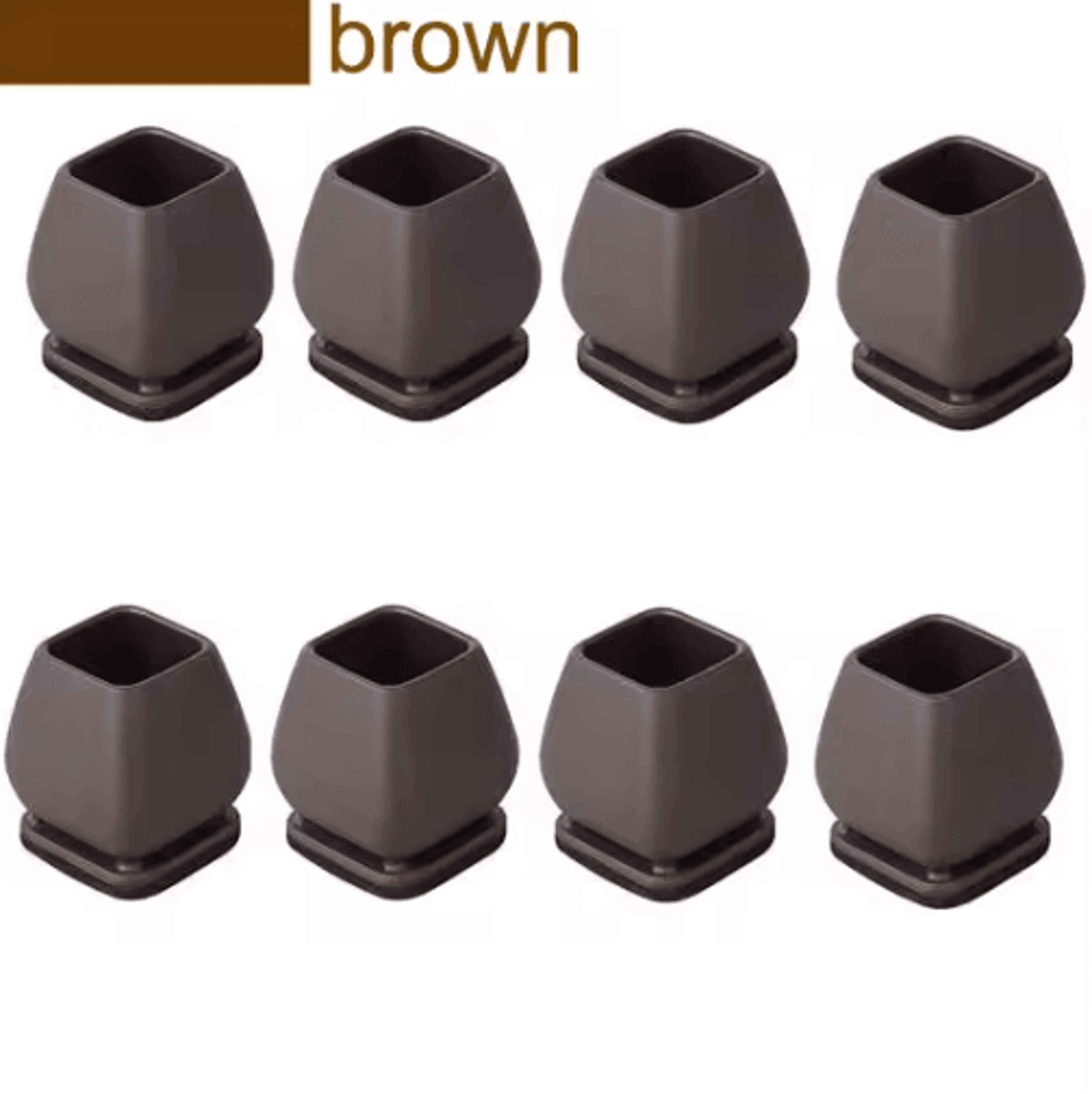 FlexGuard 15 Angled Felt Chair Leg Floor Protectors 8Pack 7