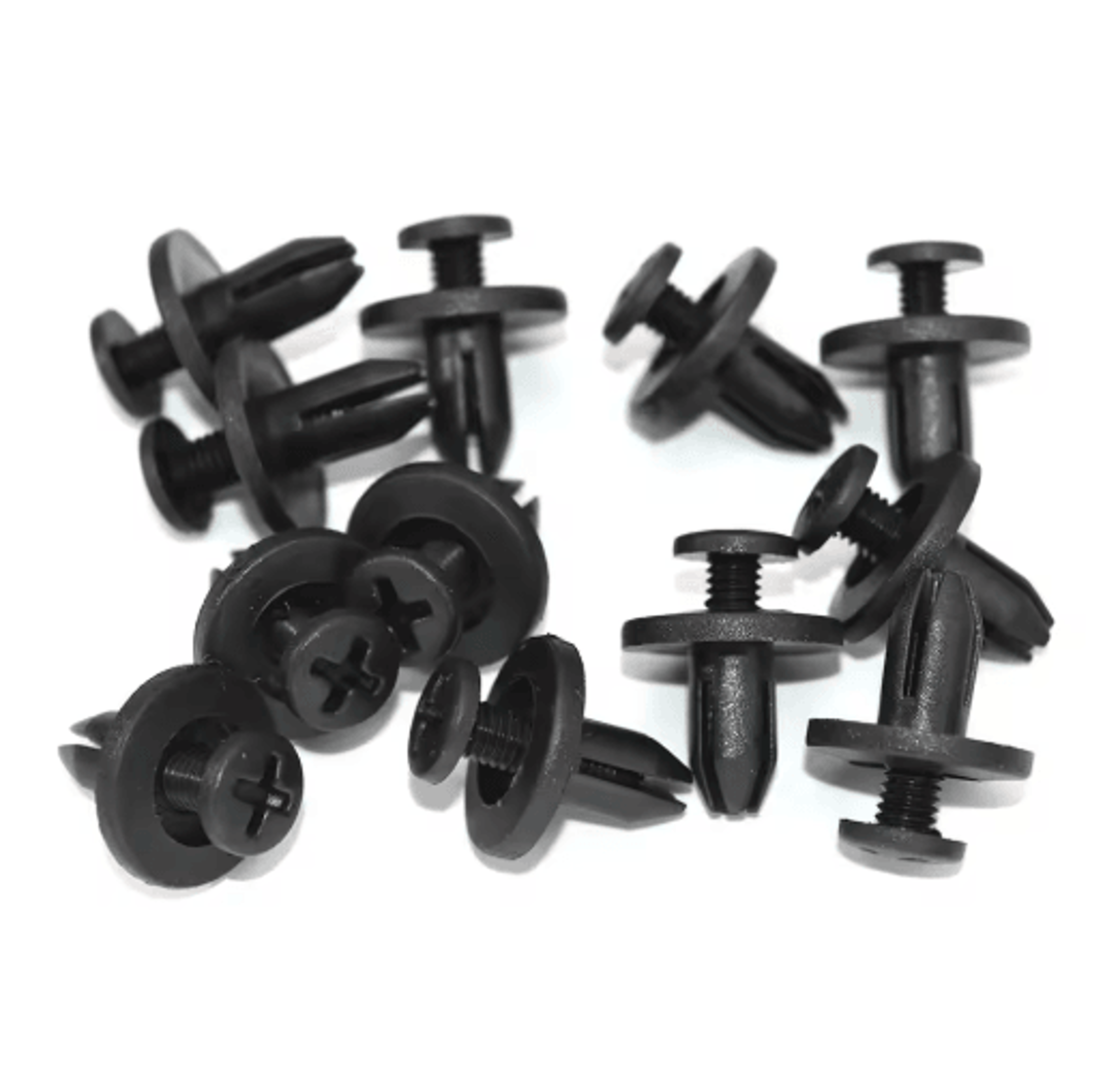 AutoLock 6mm Push Type Plastic Rivet Fastener Clips For Toyota 10 To 50pcs 6