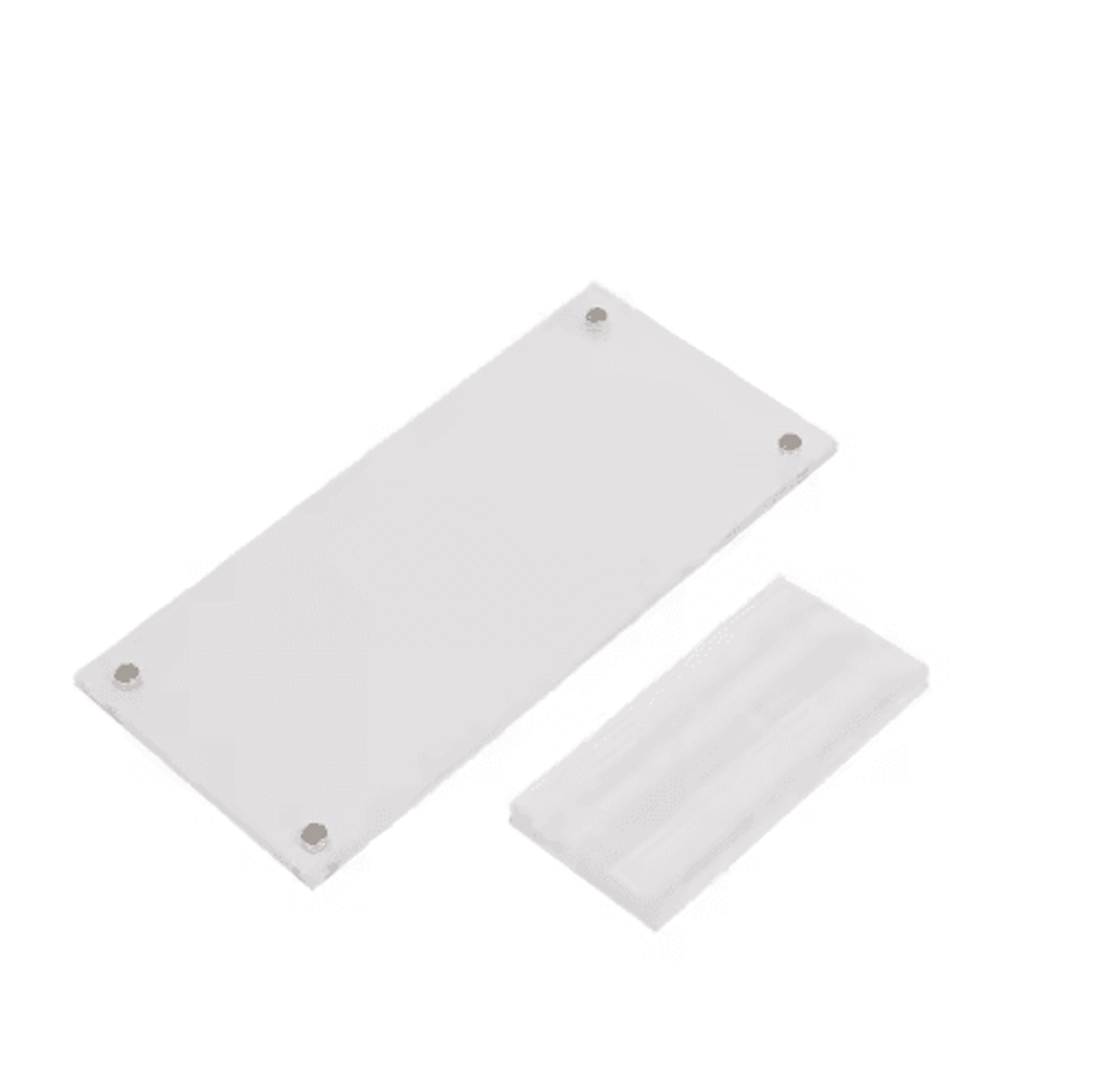 Clear Acrylic Dollar Bill And Commemorative Coin Display Frame With Base 1 To 2 PCS 2