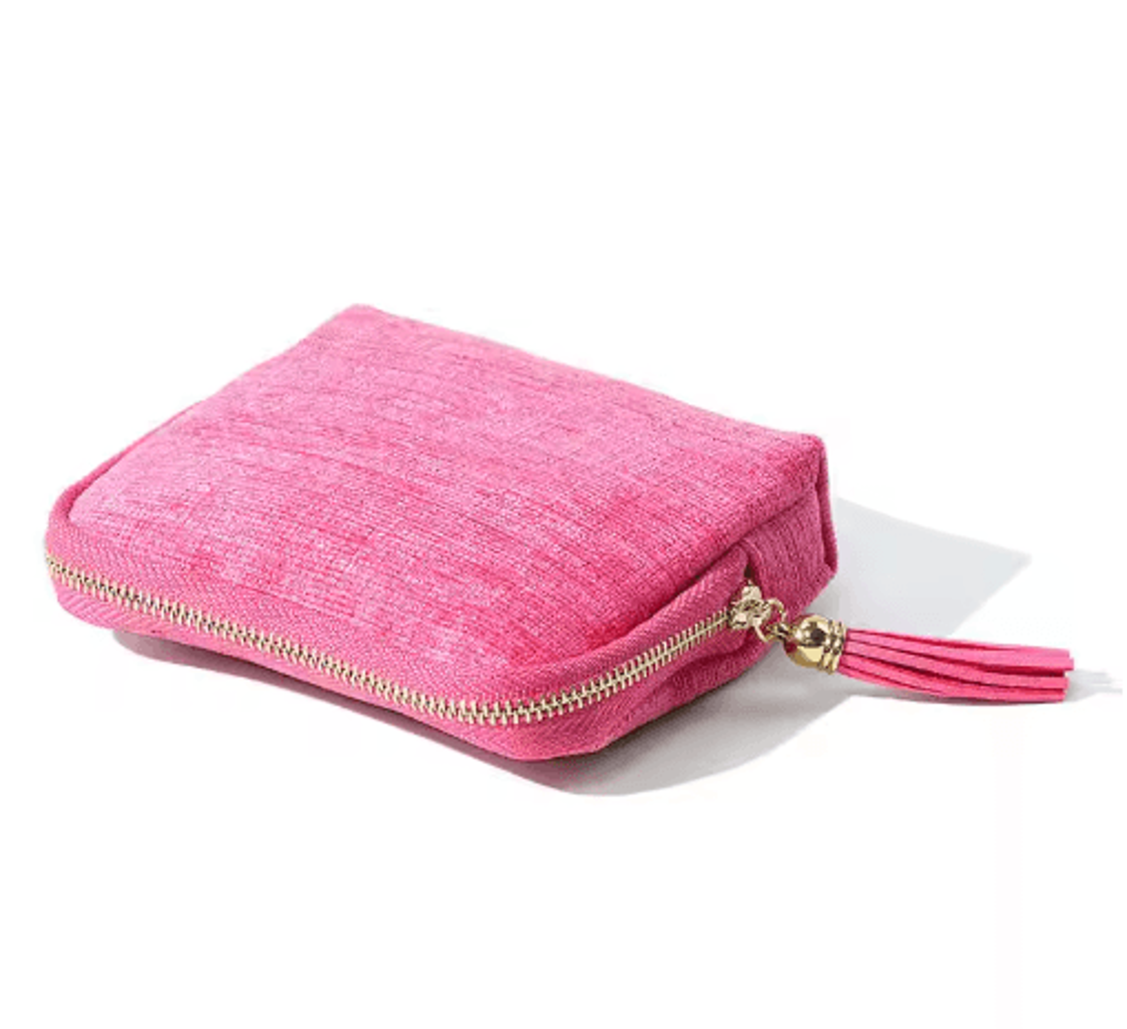 Portable Travel Jewelry Organizer Bag  MultiLayer Tassel Zipper Storage For Bracelets  Jade 2