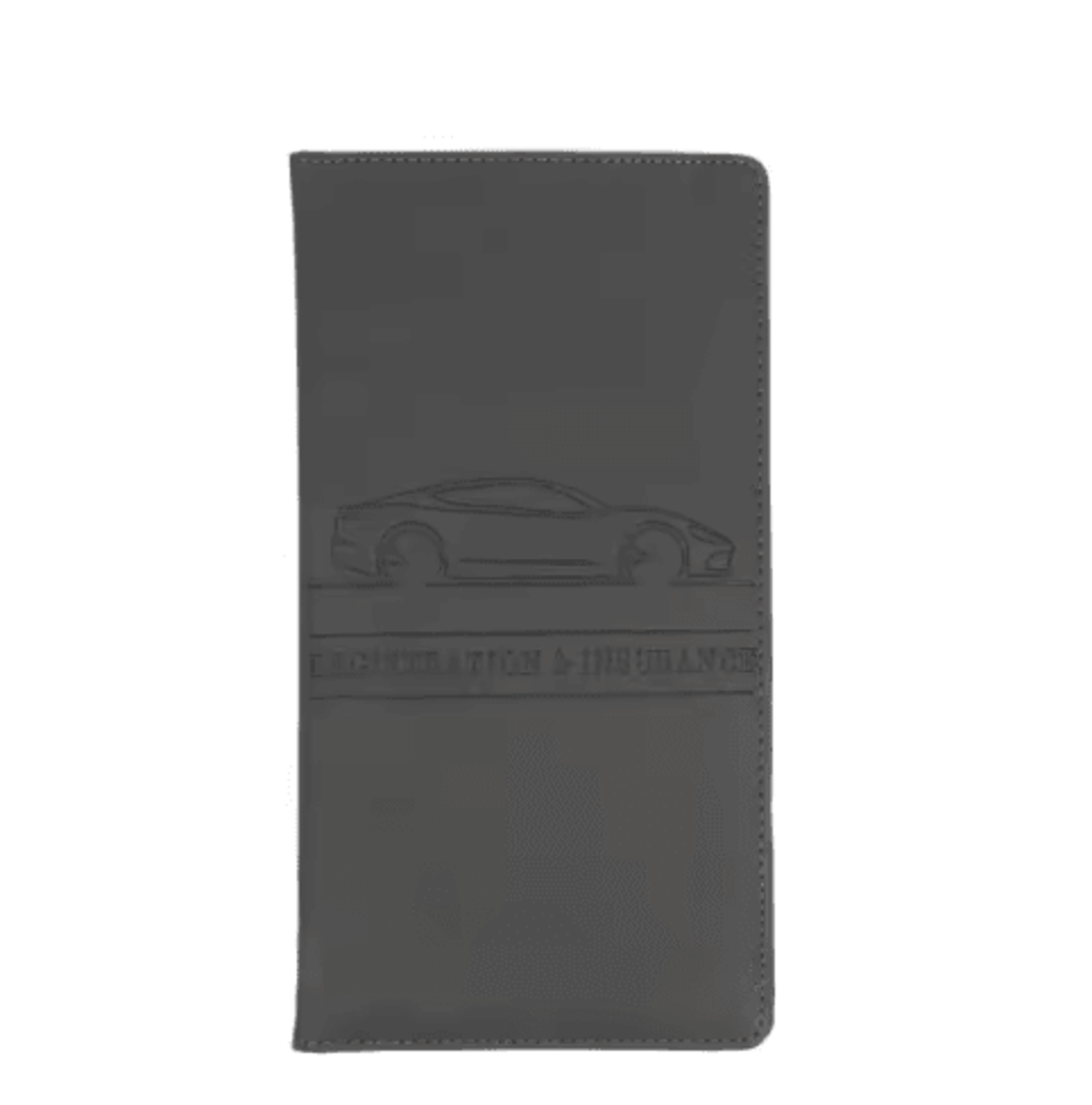 Leather Car Document Holder  Registration  Insurance Wallet With Card Storage 9