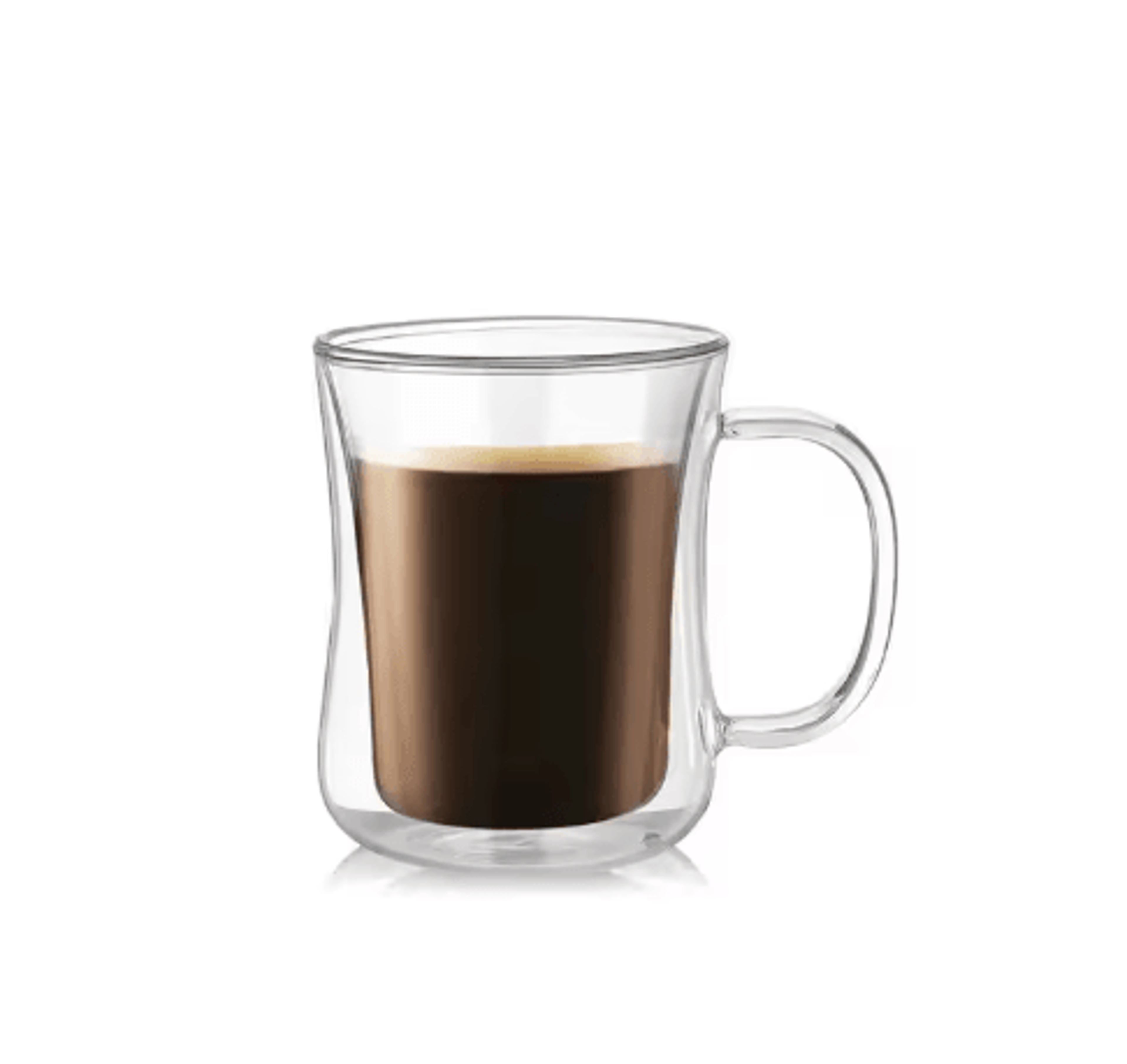 Handmade Double Wall Glass Cup Set  HeatResistant Transparent Beer Coffee  Whiskey Mugs 3