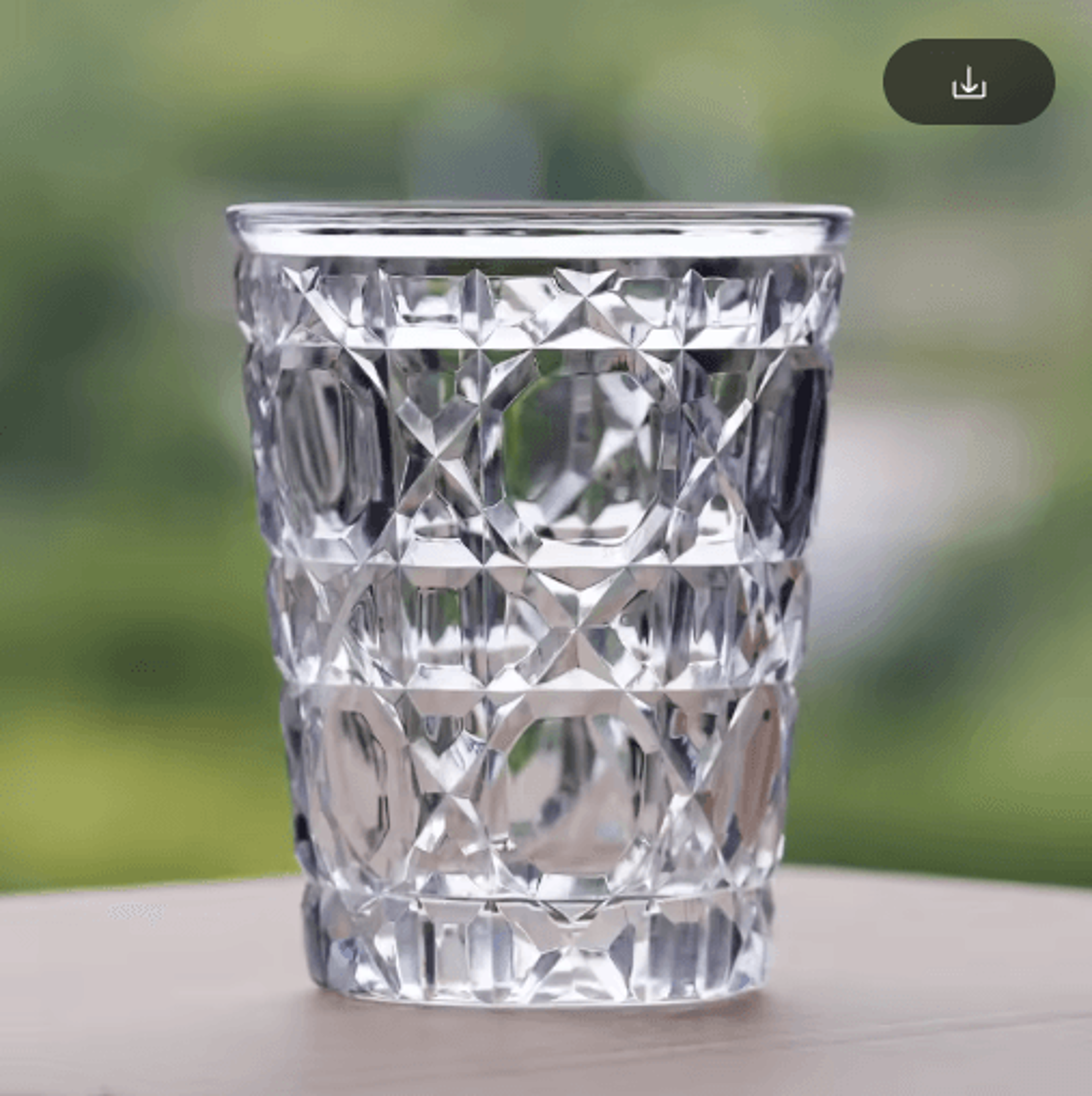 Hand Cut Multi Colored Cocktail Tumbler 260 Ml Colored Whiskey Glass For Coffee Water And Spirits 8