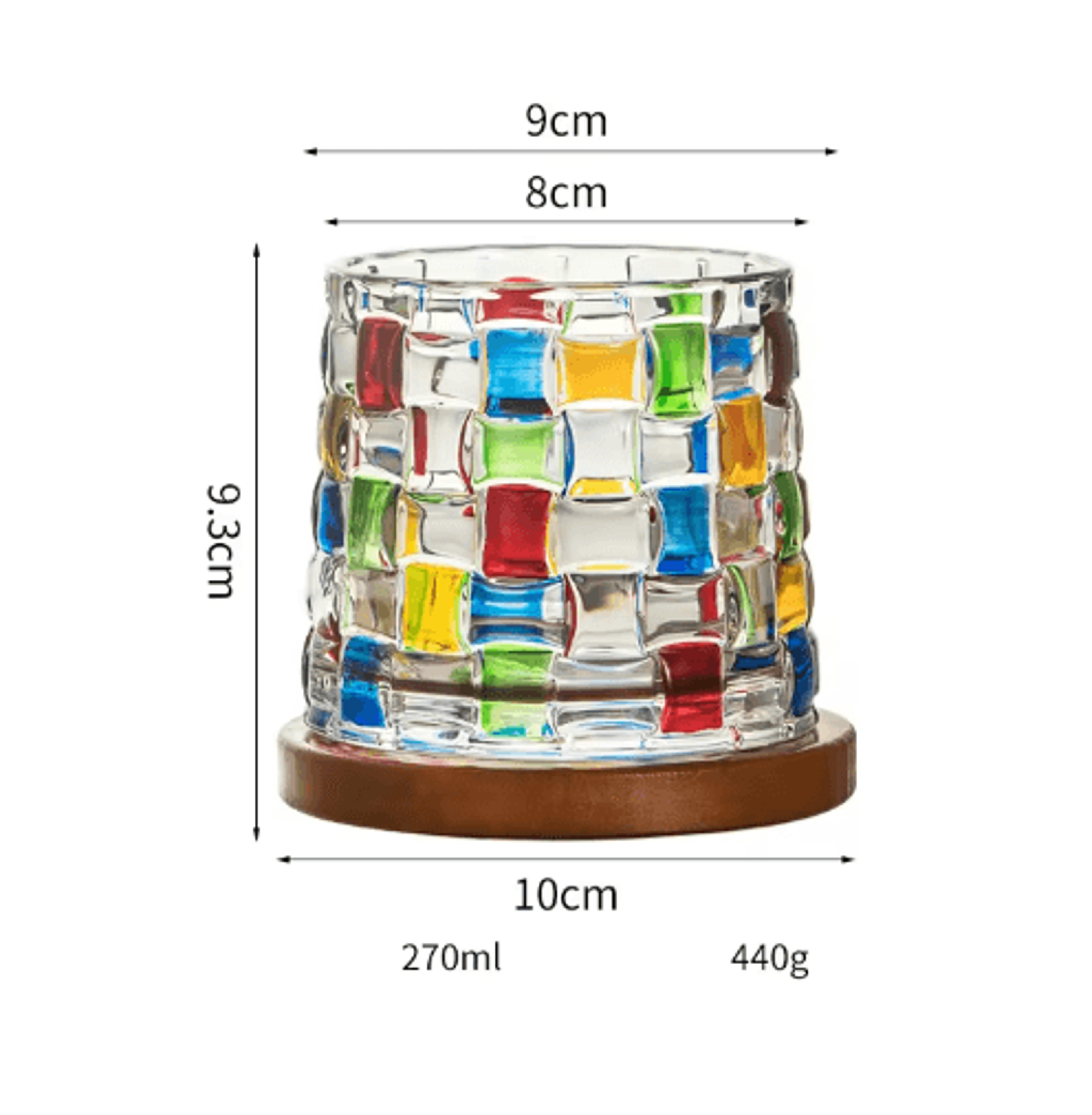 Rotating Base Crystal Whiskey Glass Spinning Tumbler For Whiskey Wine And Brandy 7