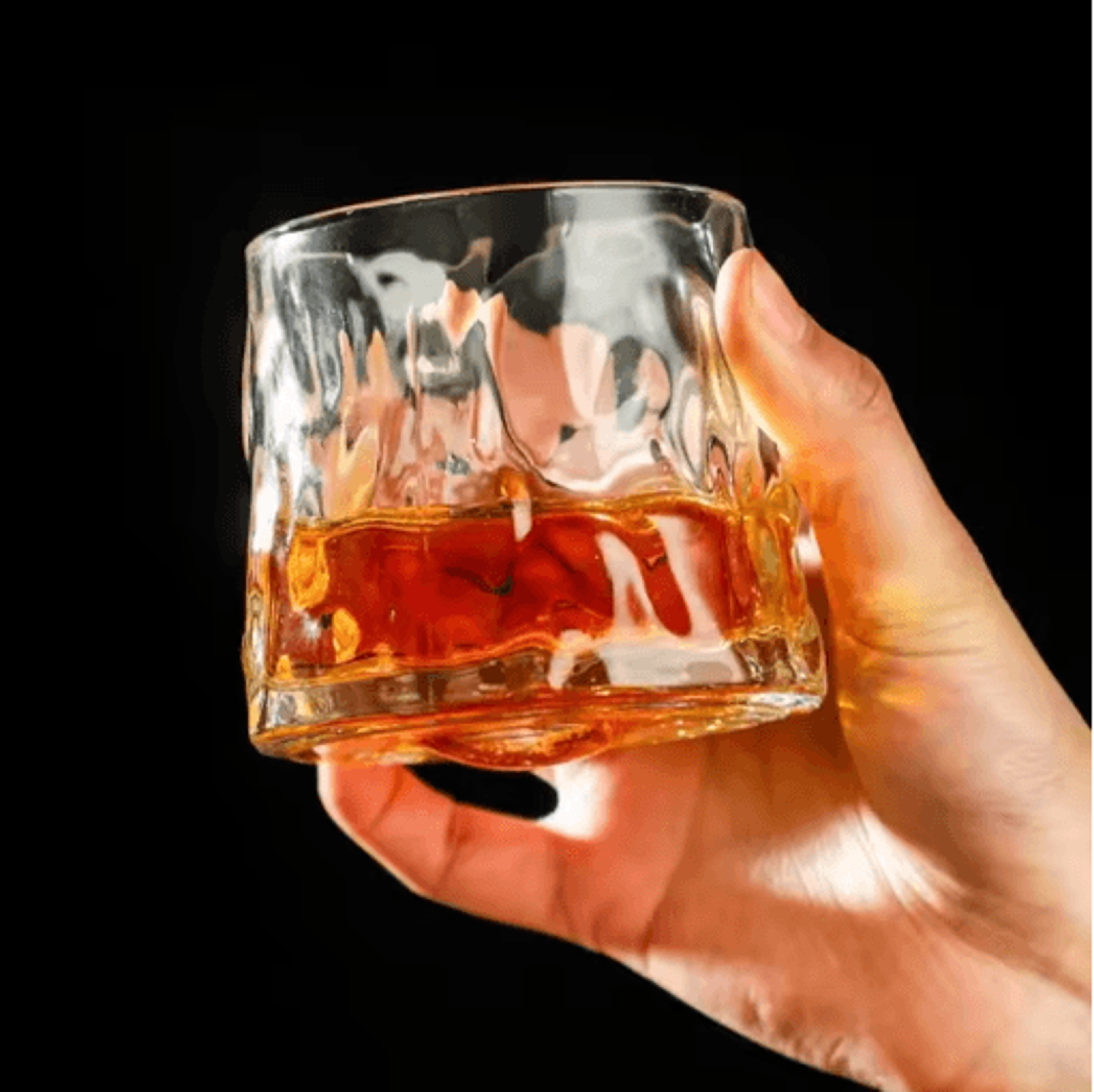 Creative Spinning Whiskey Glass 200 Ml Rotating Tumbler For Cocktails Wine And Brandy 7