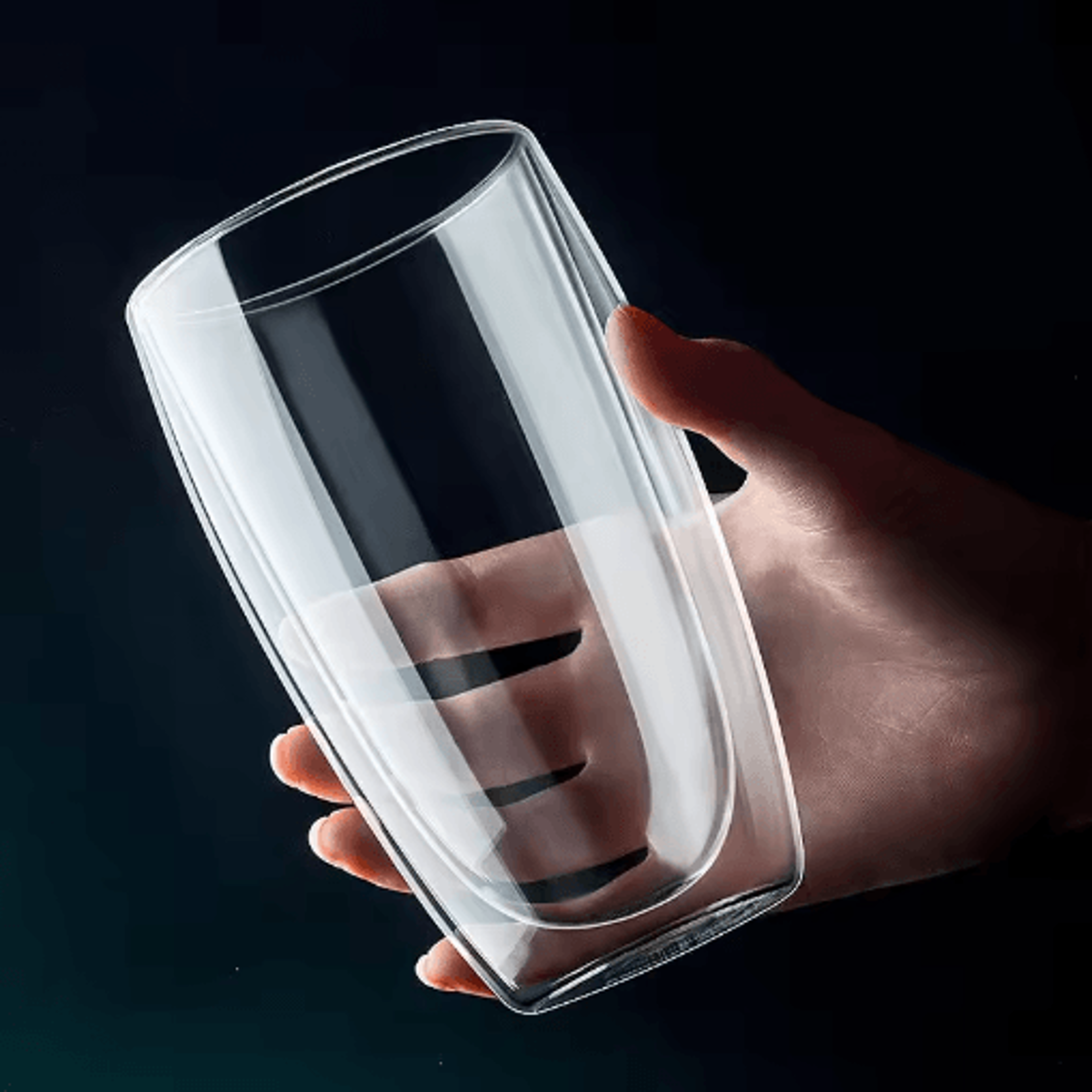 Transparent HeatResistant Glass Tumbler Creative Coffee Whiskey And Cocktail Mug 26