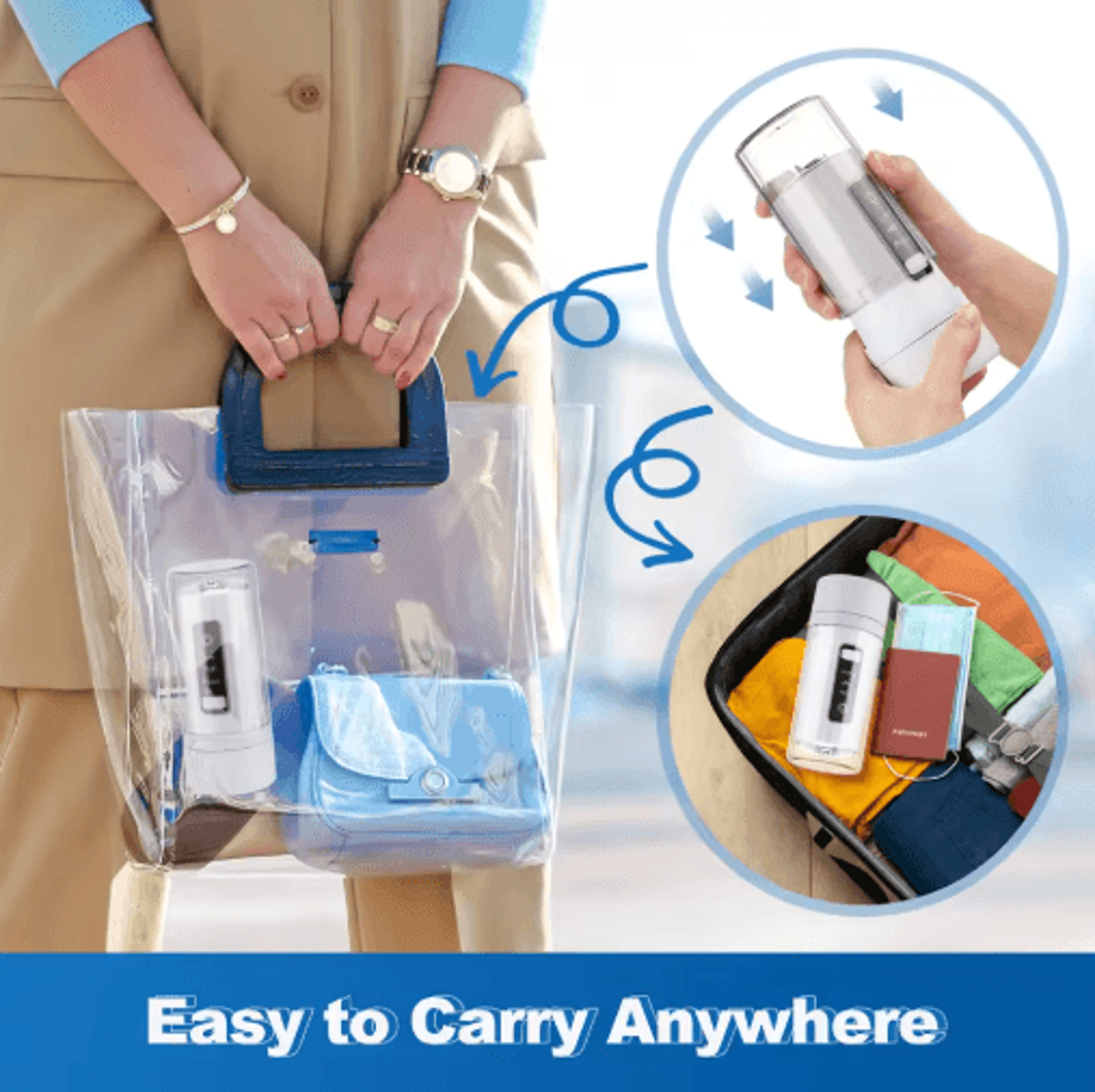 Cordless Water Dental Flosser  3Mode Rechargeable Portable Oral Irrigator IPX7 Waterproof 4