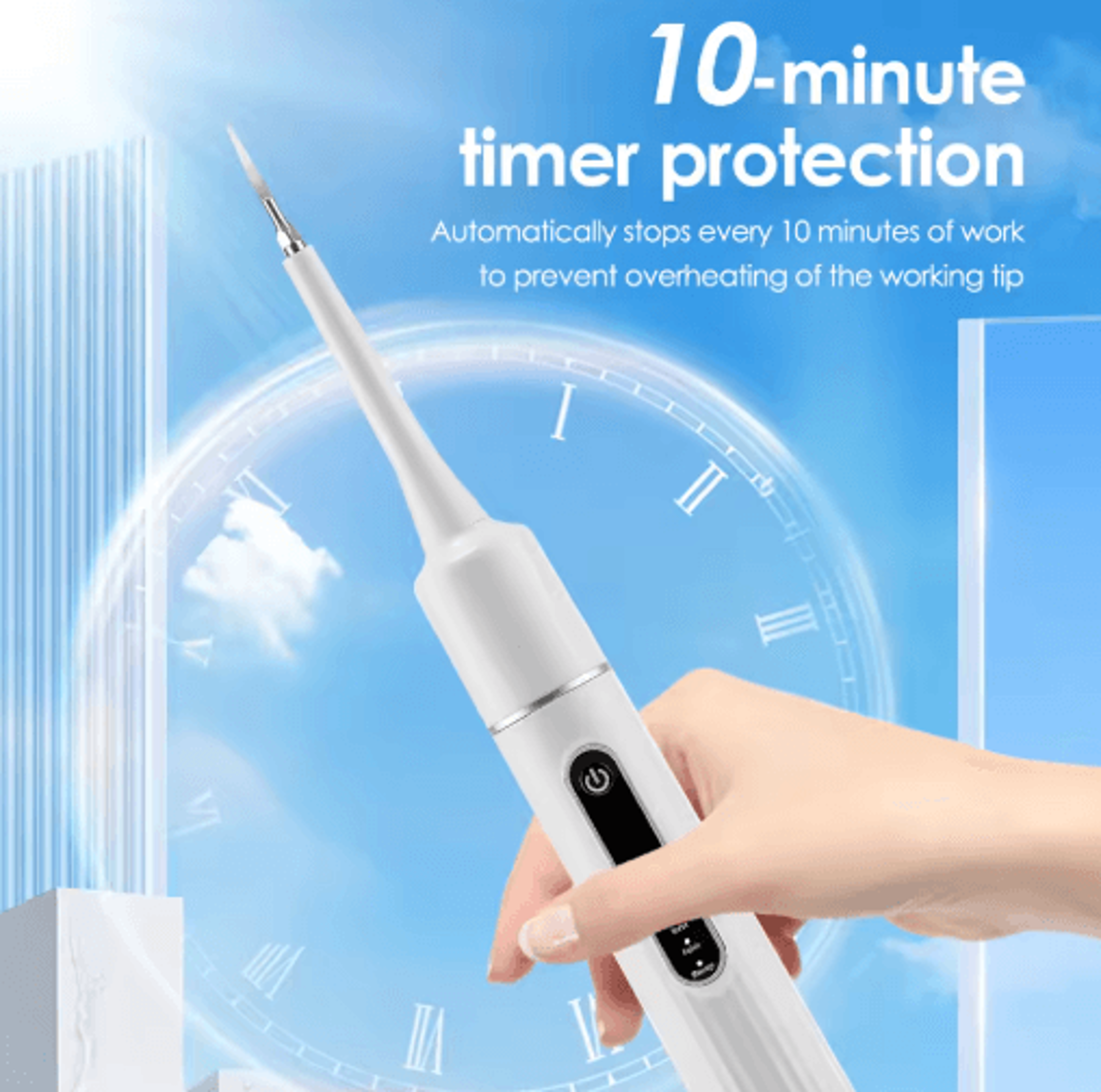 Sonic Electric Toothbrush For Adults  31000 VPM Deep Clean With 6 Modes  6 Brush Heads 5