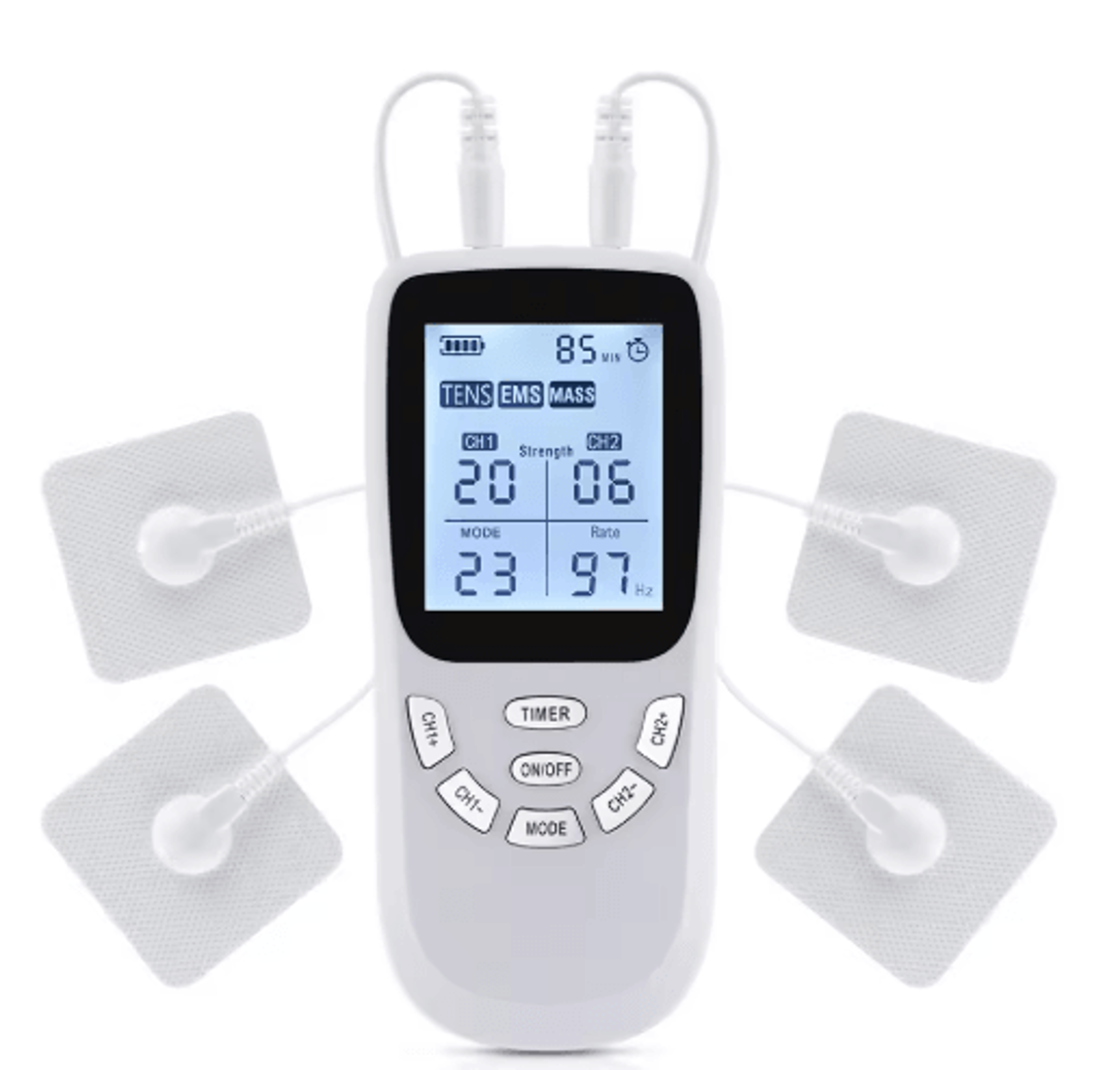PulseFlex Pro EMS Electric Muscle Massager  MultiMode TENS Device 3